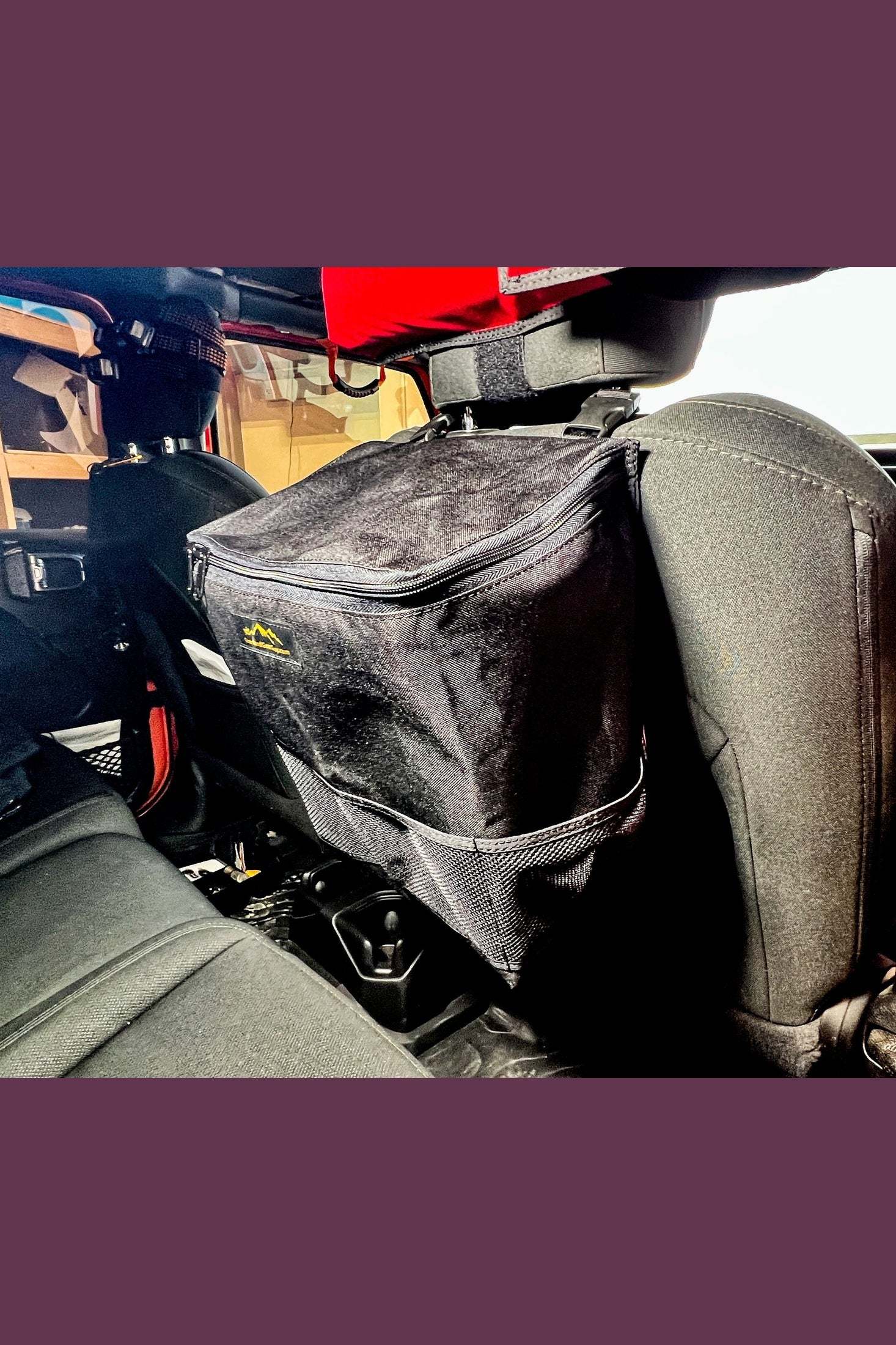Medium Headrest Trash Bag for Clean and Organized Vehicles