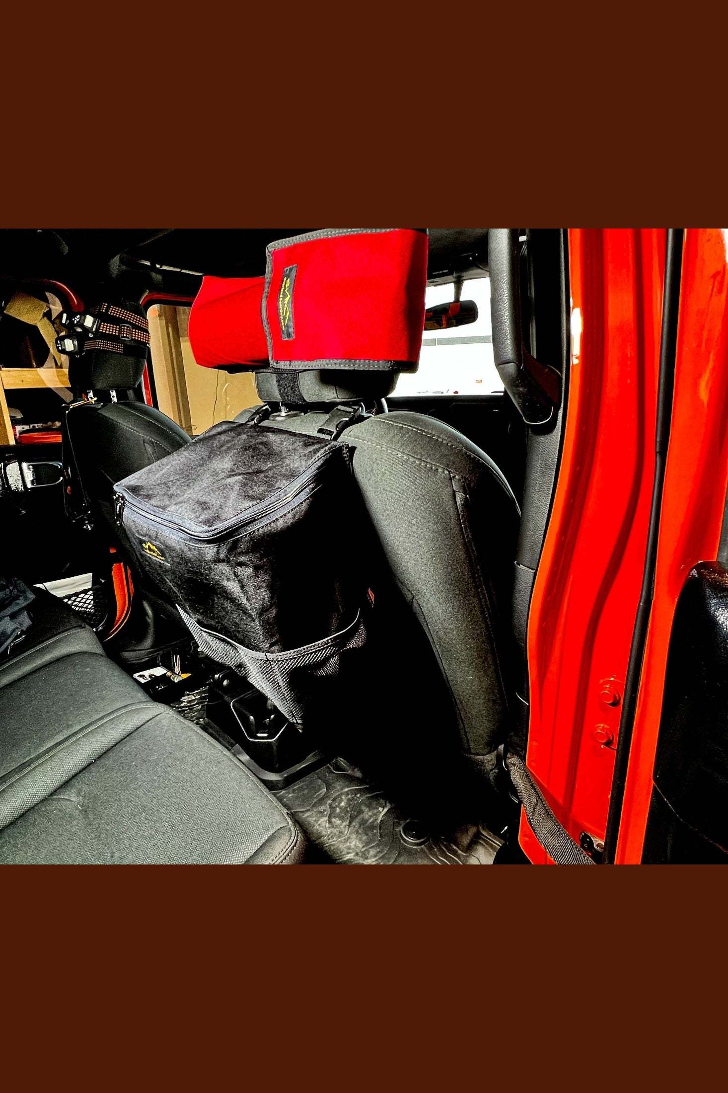 Medium Headrest Trash Bag for Clean and Organized Vehicles