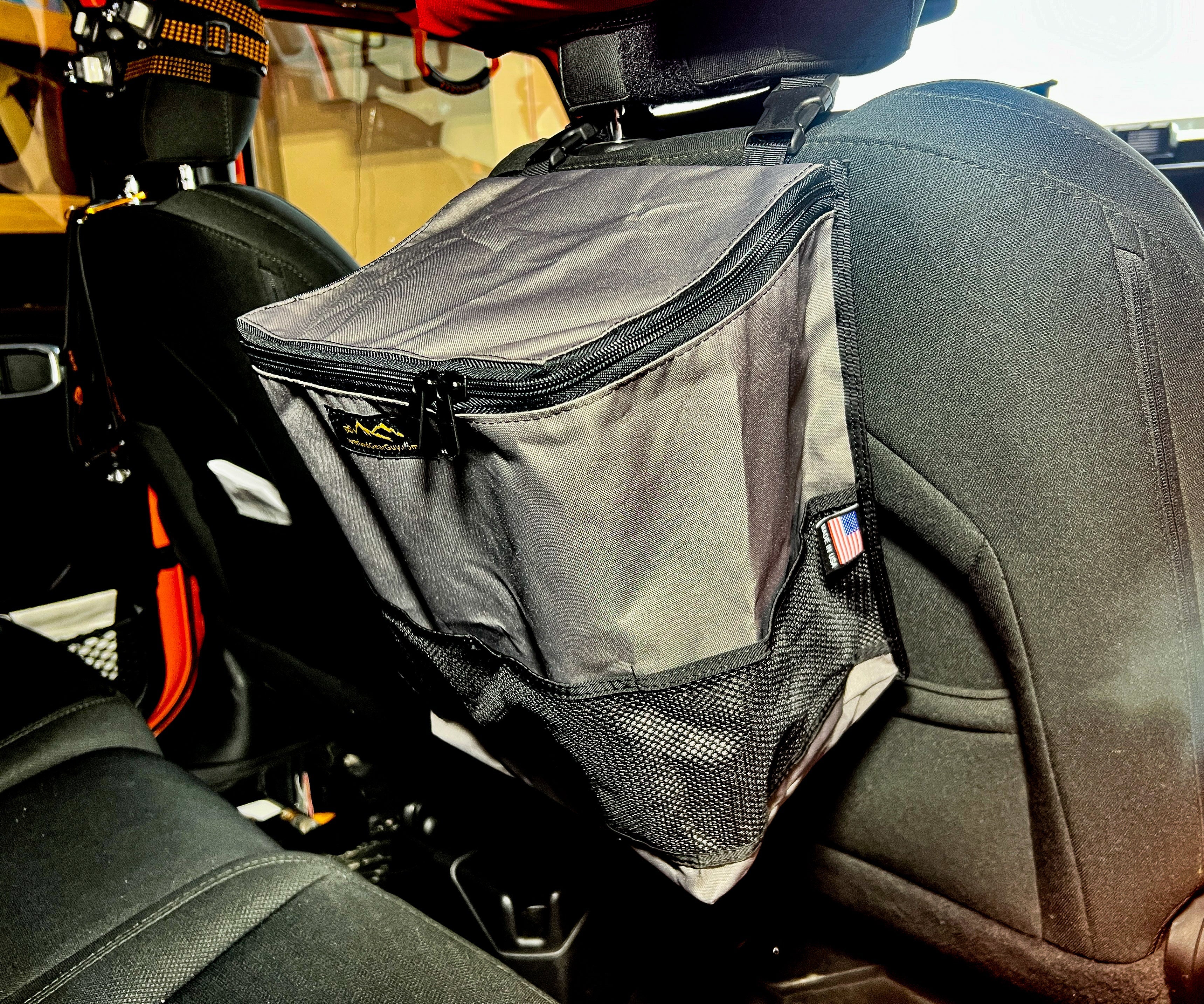 Medium Headrest Trash Bag for Clean and Organized Vehicles