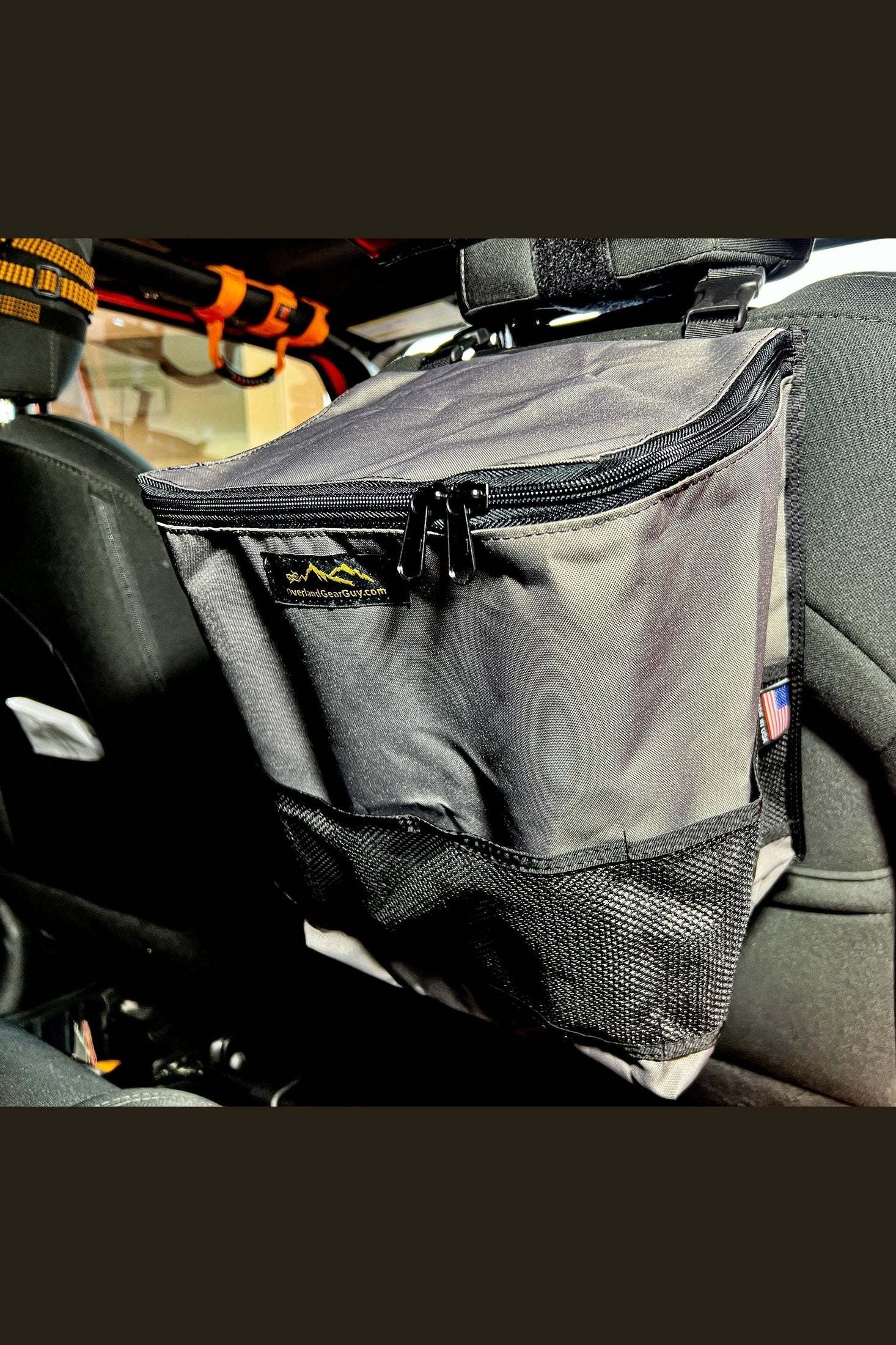 Medium Headrest Trash Bag for Clean and Organized Vehicles