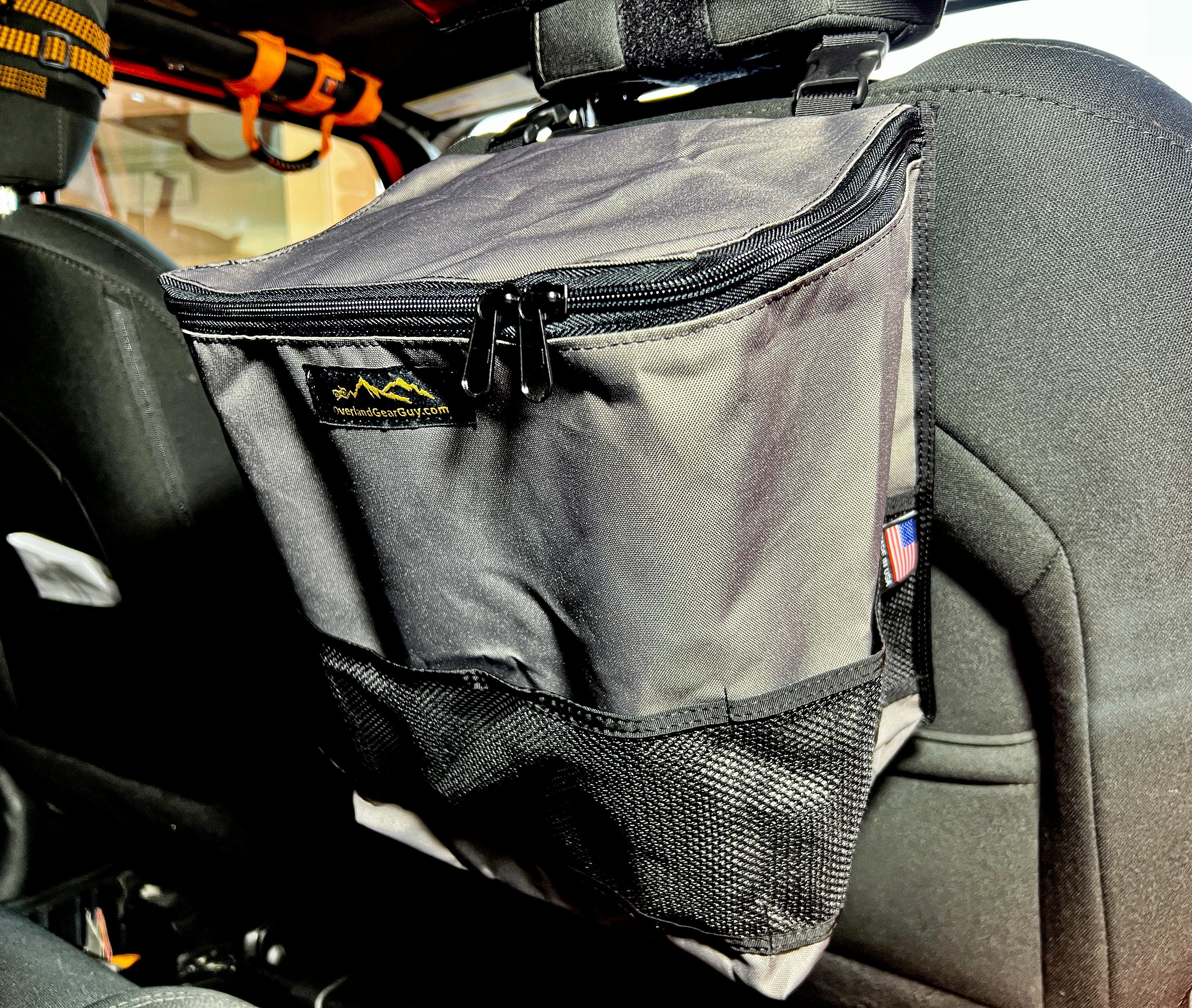 Medium Headrest Trash Bag for Clean and Organized Vehicles