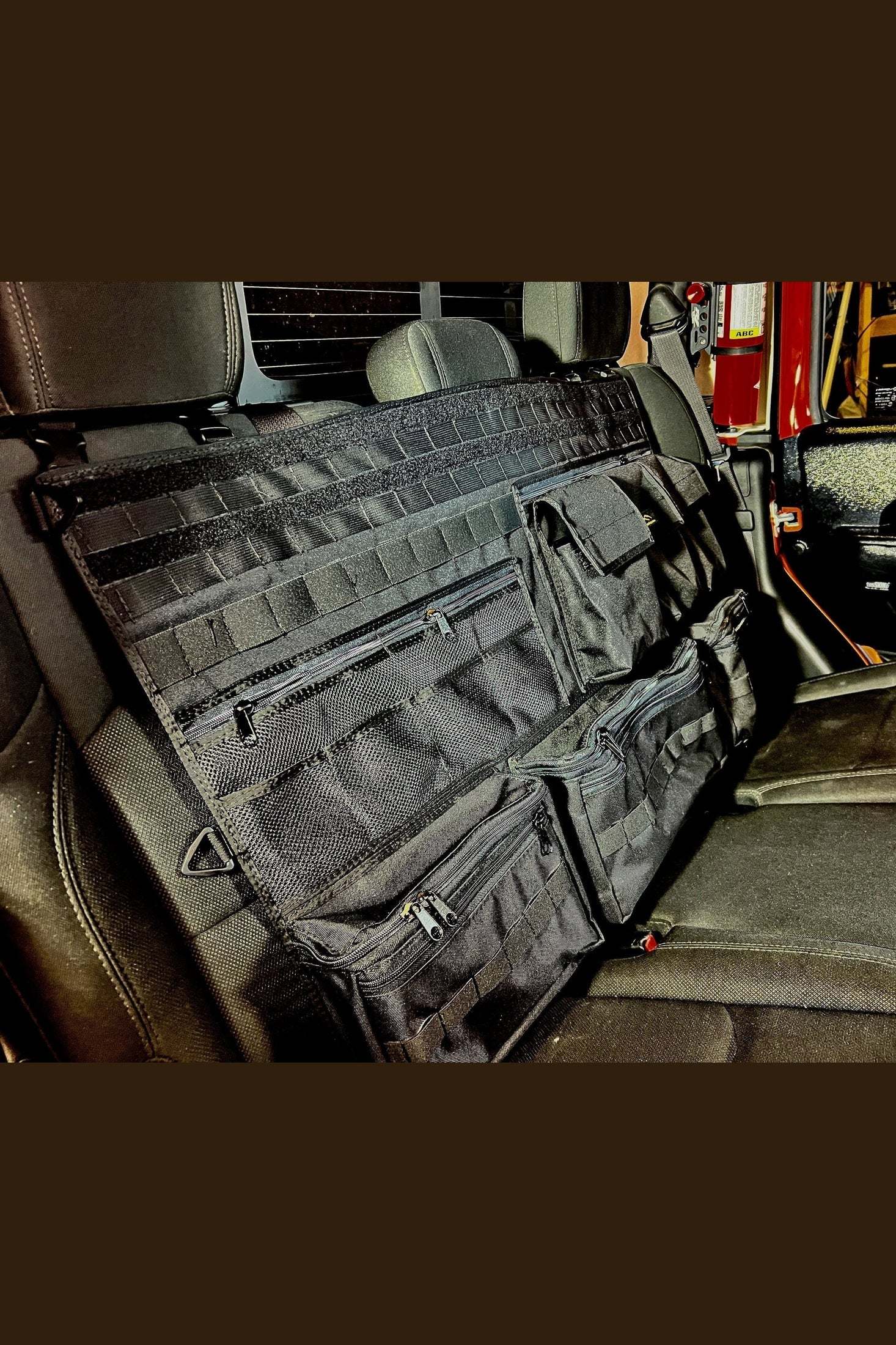 Rear Bench Seat Organizer