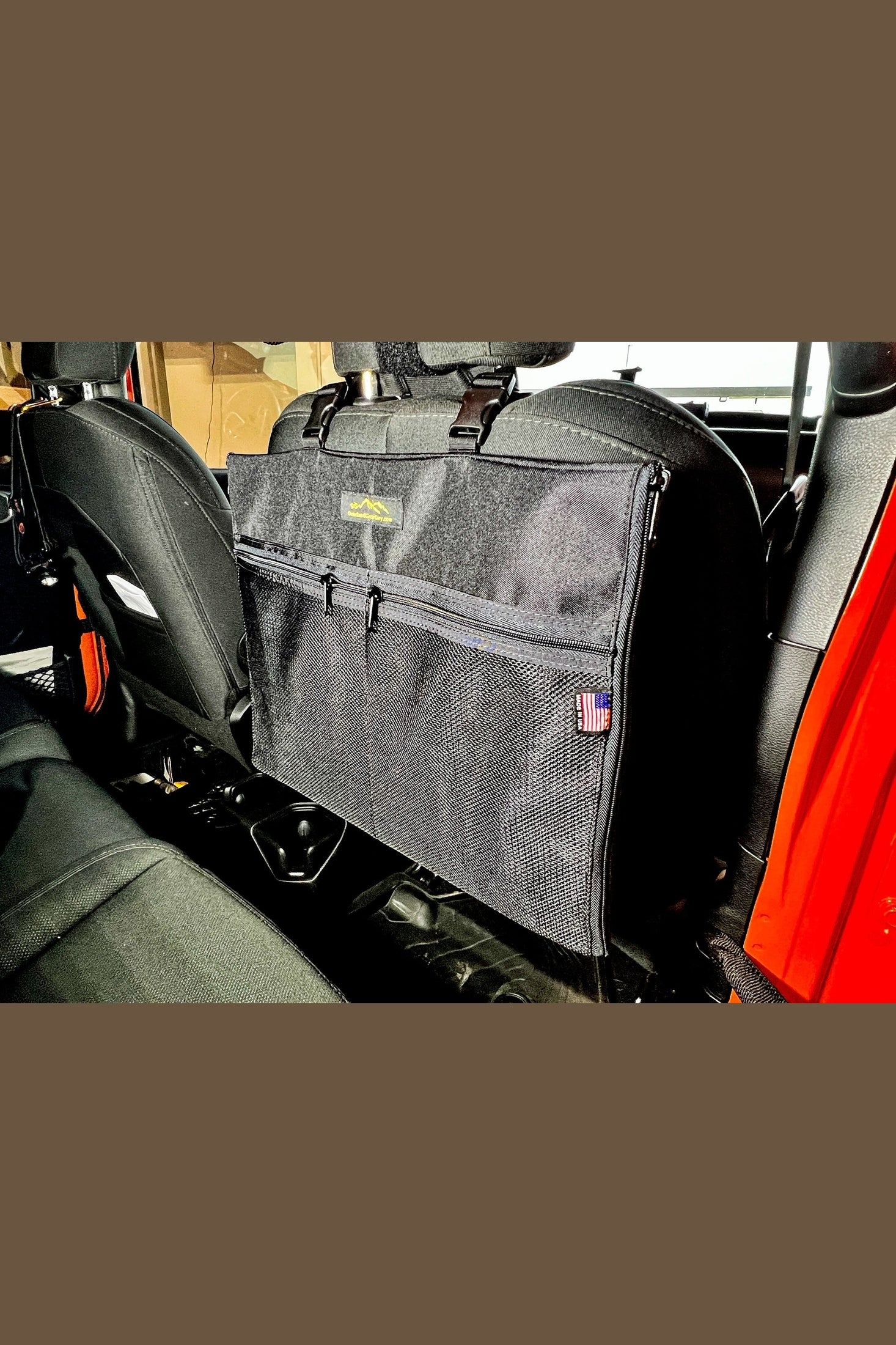 Road Atlas, Laptop/Tablet Seatback Pouch