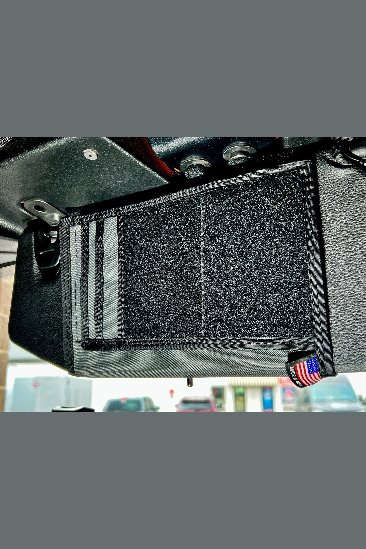 Jeep Gladiator MOLLE Visor Organizer - Tacoma Visor