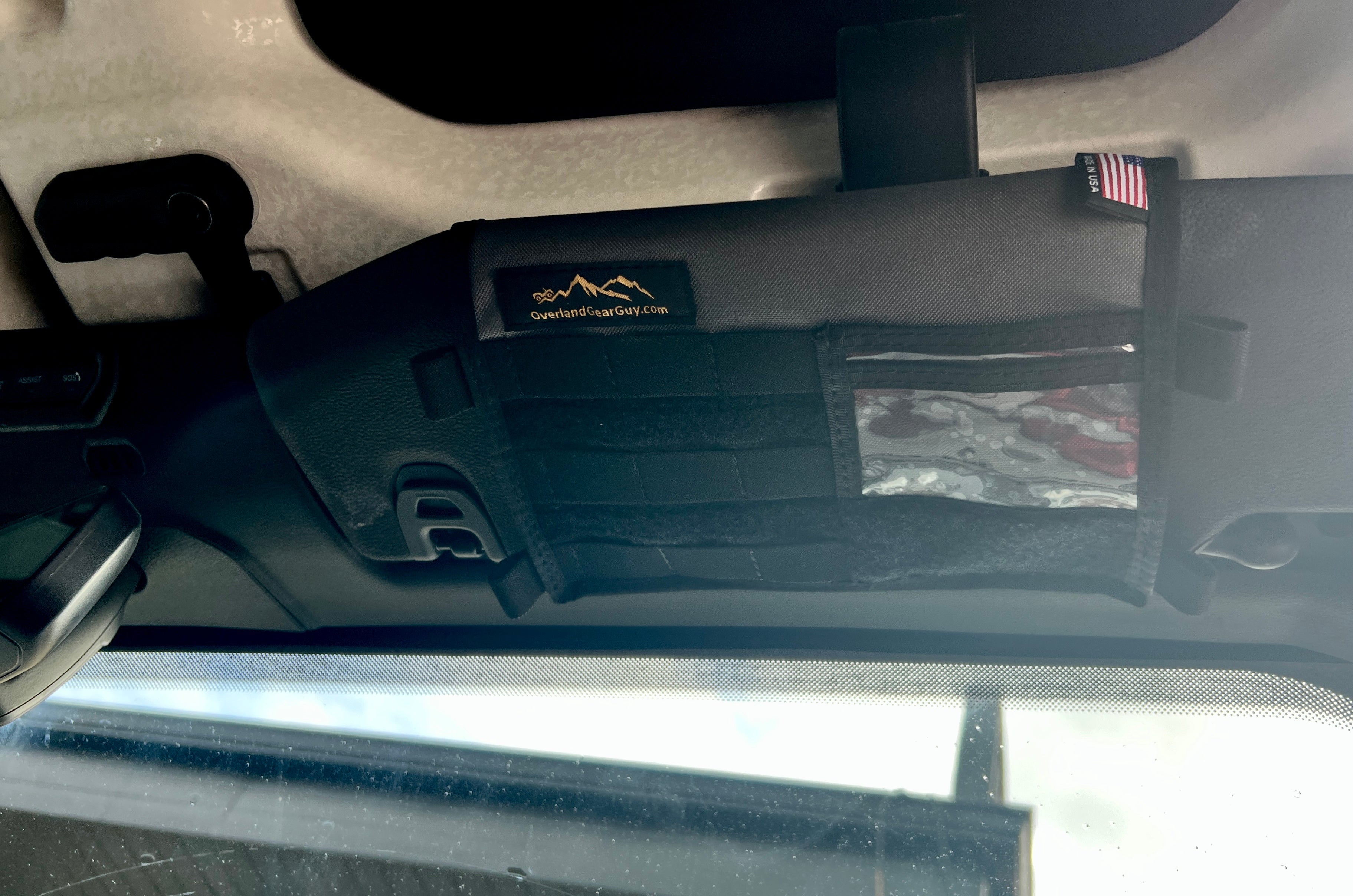 Jeep Gladiator MOLLE Visor Organizer - Tacoma Visor