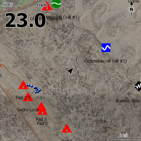 Glamis Lowrance Map