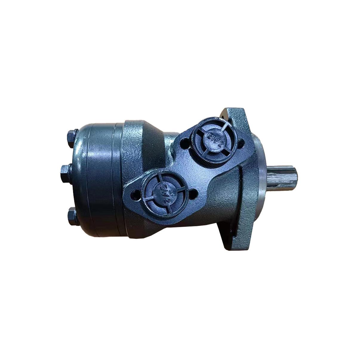 Hydraulic motor HV1000100-1 winch motor isolated on white background