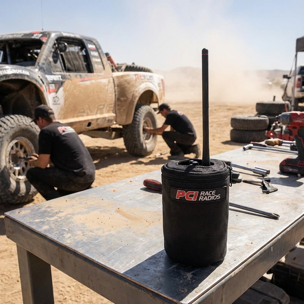 Asegure su radio portátil con la bolsa para radio portátil PCI