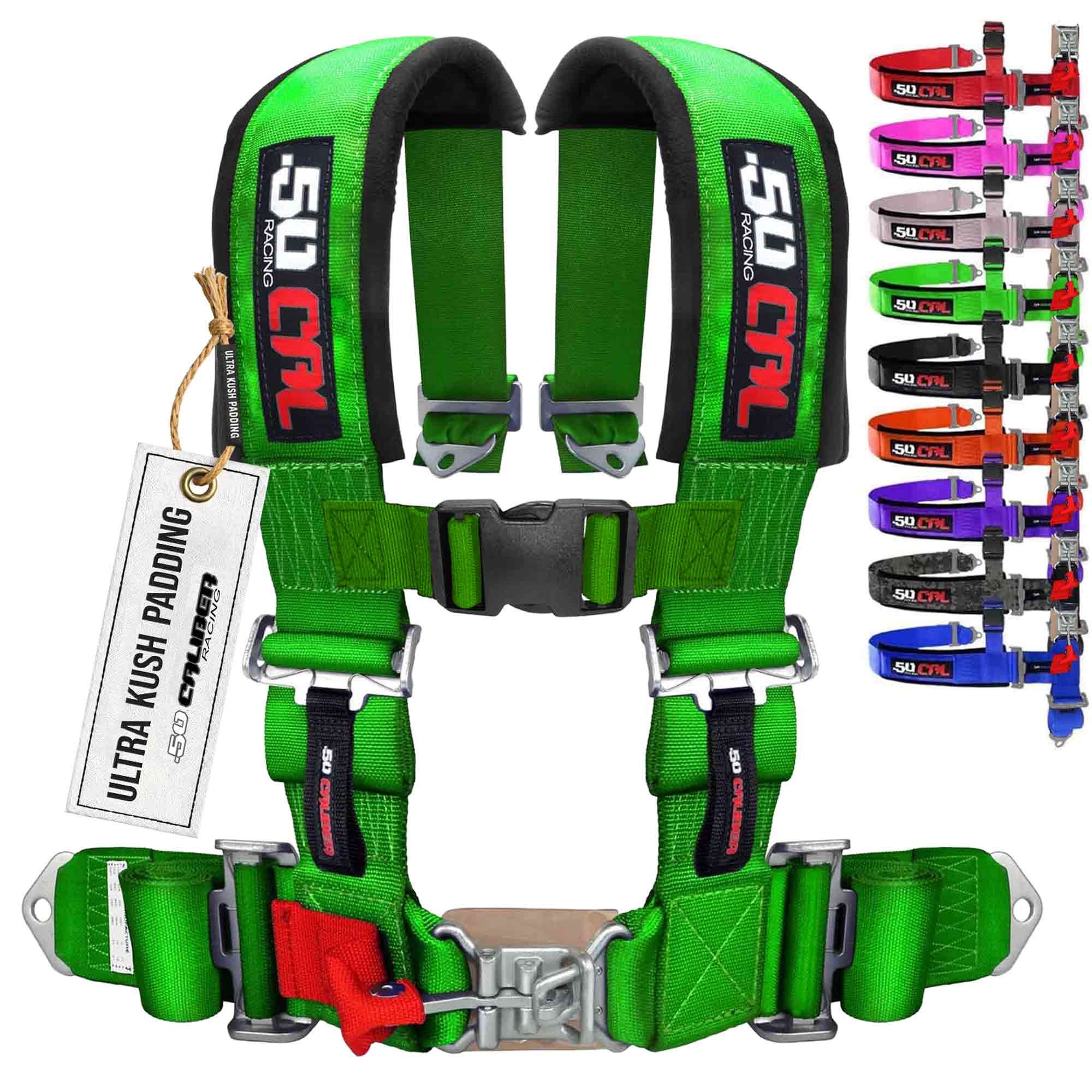 Pro Series 3" 4 point Latch Harness 50 Caliber Racing