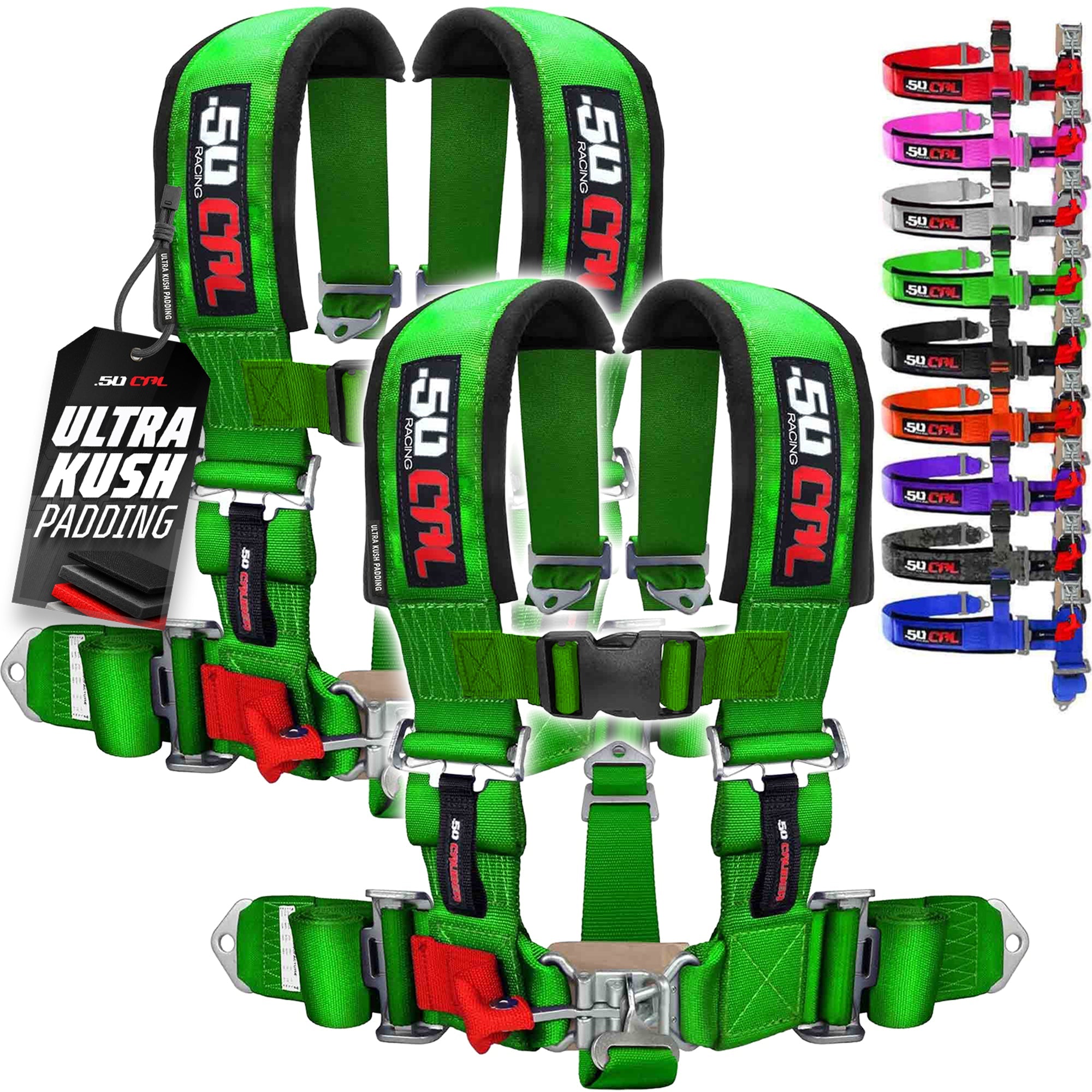 3" 5 point Pro Series Latch Harness 50 Caliber Racing Harness