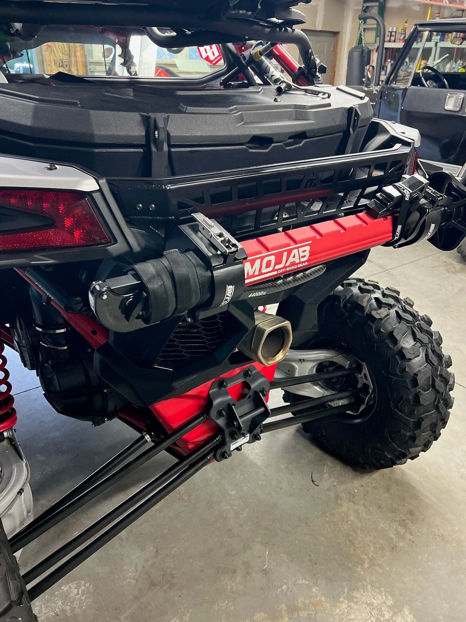 CarbonPro SXS Hydraulic Jack with Mounting Clamps