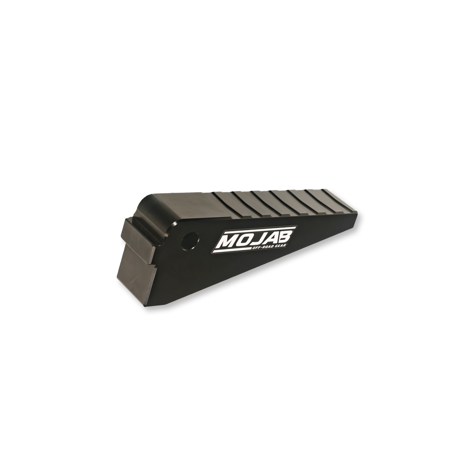 XL Jack Extension Arm 6-inch black anodized billet aluminum compatible with MOJAB Gen 1 and 2 hydraulic jacks