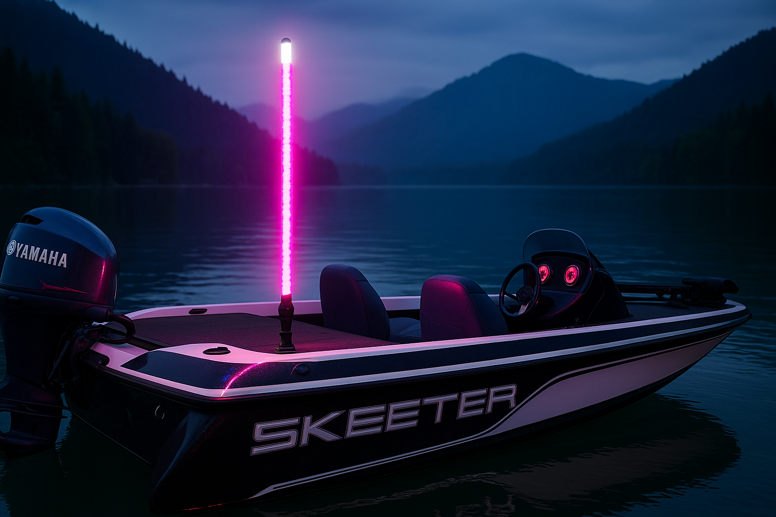 Starlight Boat Whips - Bright, Durable Boat Safety Lights
