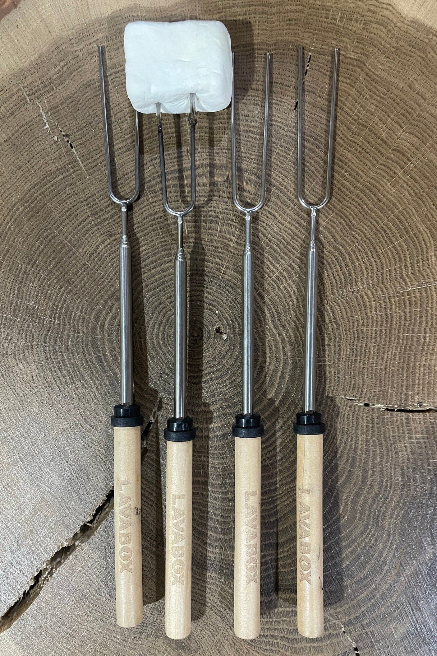 Nyx Styxx Roasting Skewers: Extendable Metal Sticks for Perfect Roasting