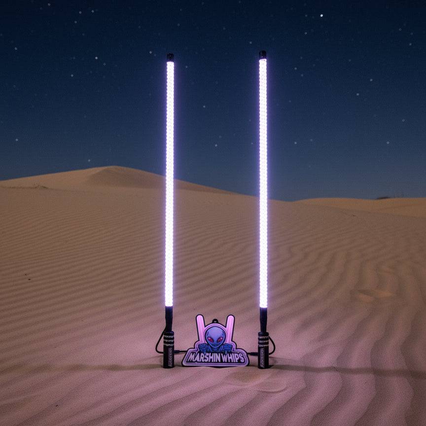 V2 Whips - Durable Off-Road Lighting Set with Easy Install