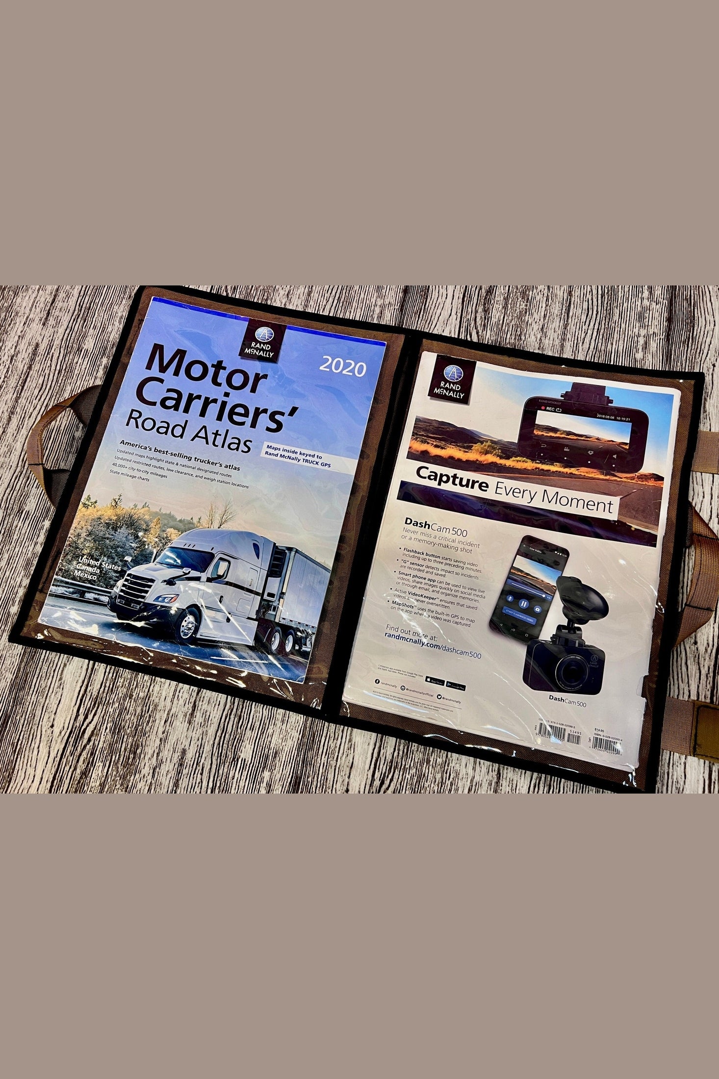 CLEAR Road Atlas - Map Pouch