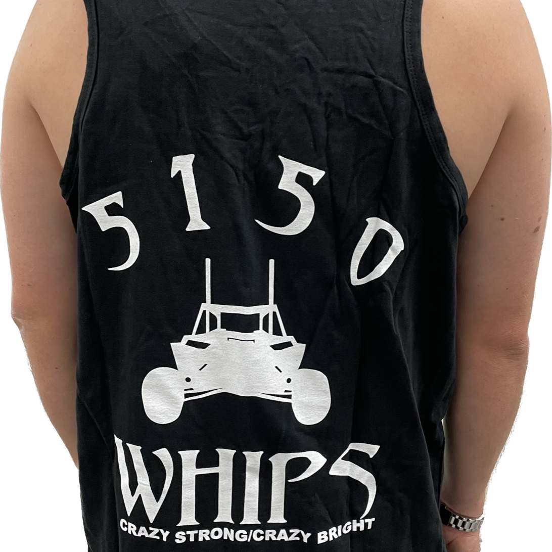 5150 Mens Tank Top - Black and White Logo