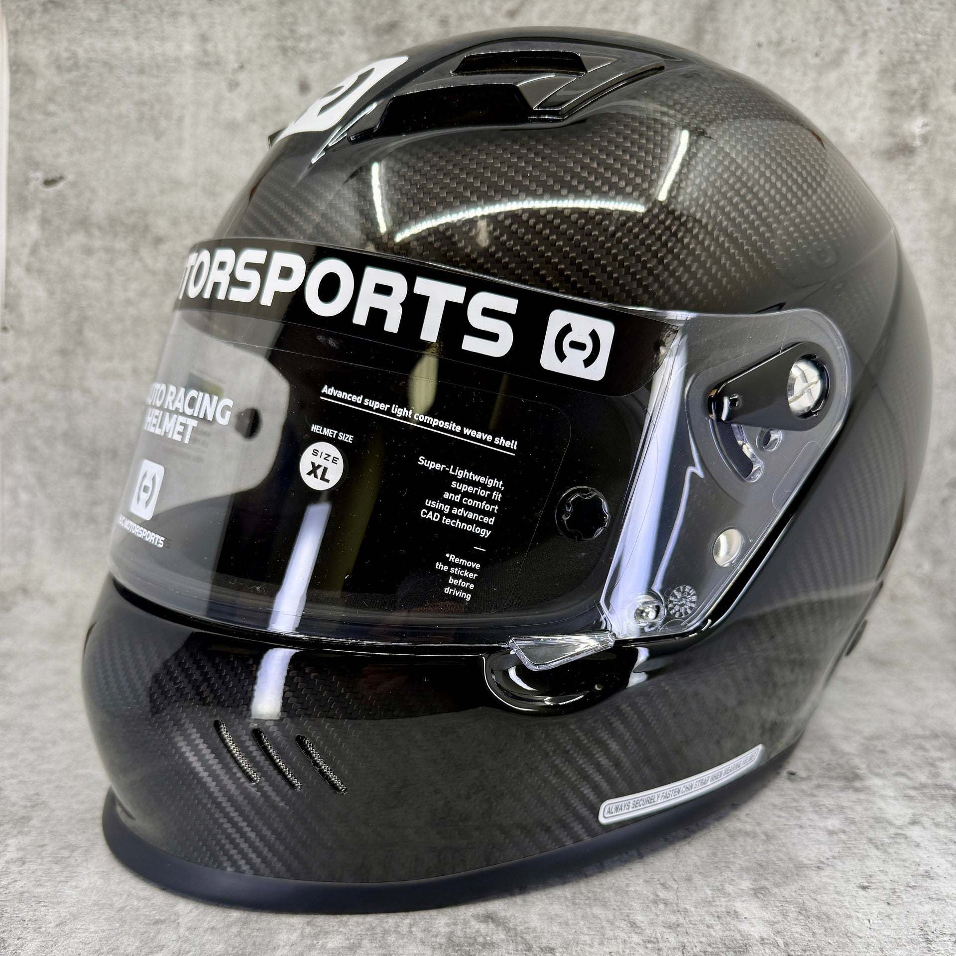 HJC H10 Carbon SA2020 racing helmet with ultra-light carbon fiber shell and advanced ventilation system