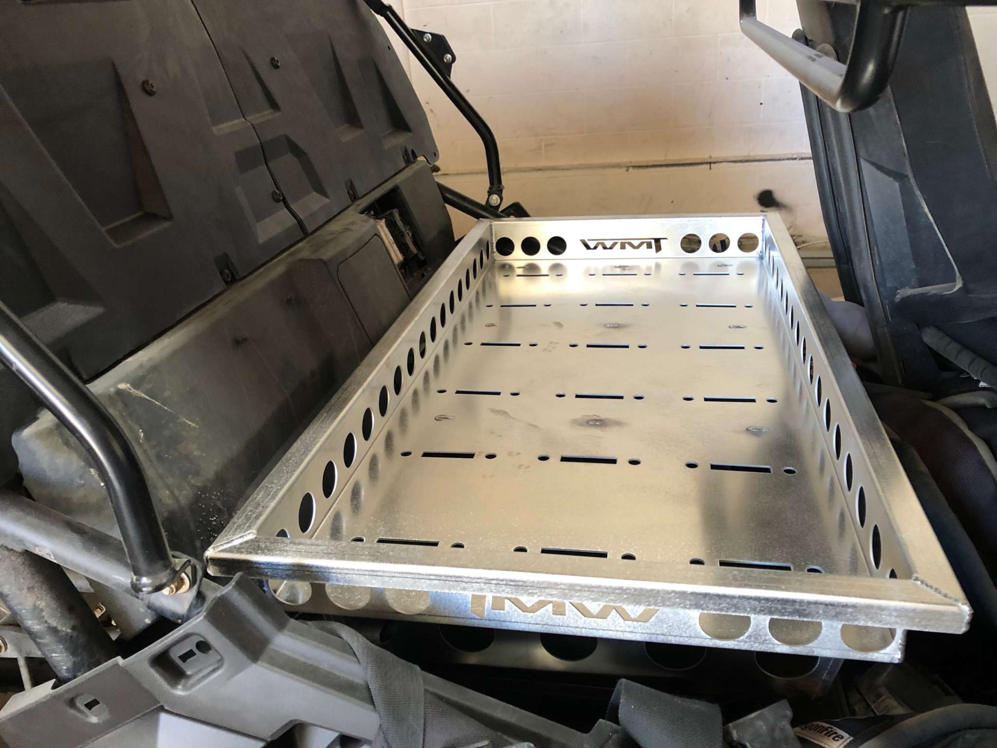 RZR Rear Seat Delete Tray - Custom Seat Pans for Off-Road Enthusiasts