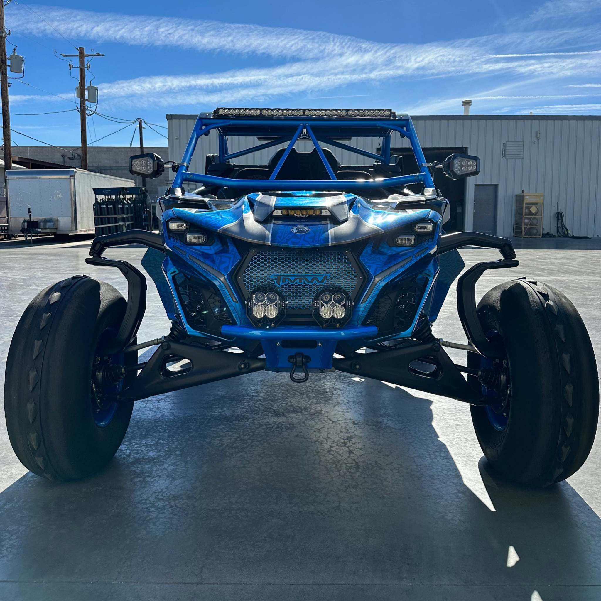 TMW Maverick R Front Bumper heavy-duty winch compatible off-road protective black powder coated