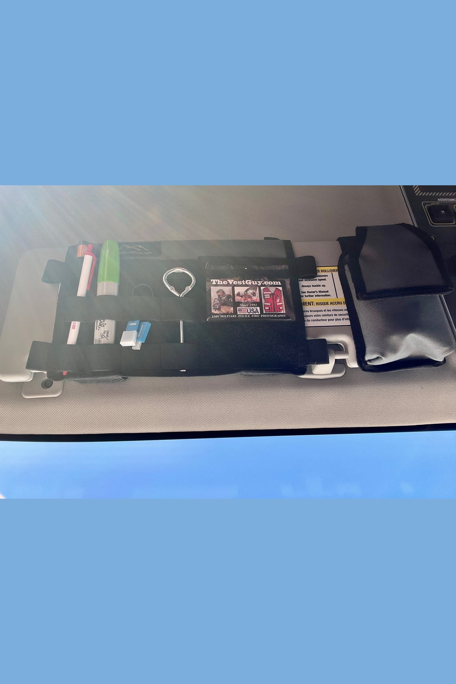 Grenadier MOLLE Visor Organizer WITH MIRROR