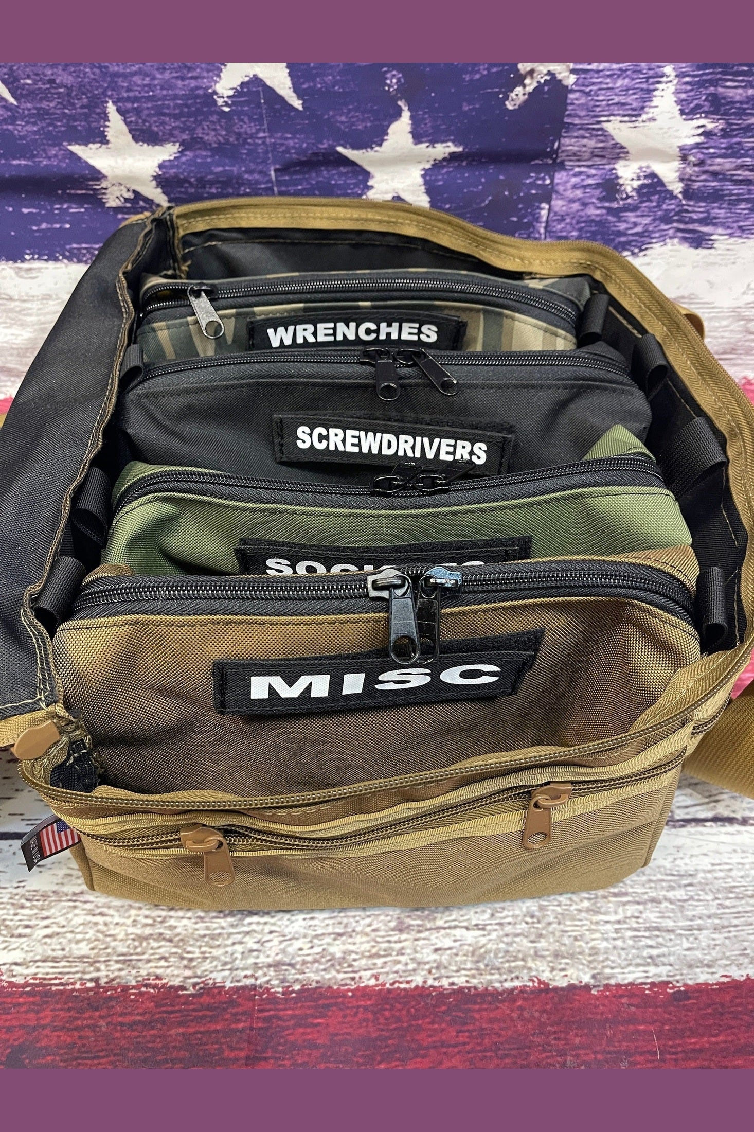 GPC Tool Bag: Ultimate Organizer for Mechanics, DIY Enthusiasts, and Adventurers