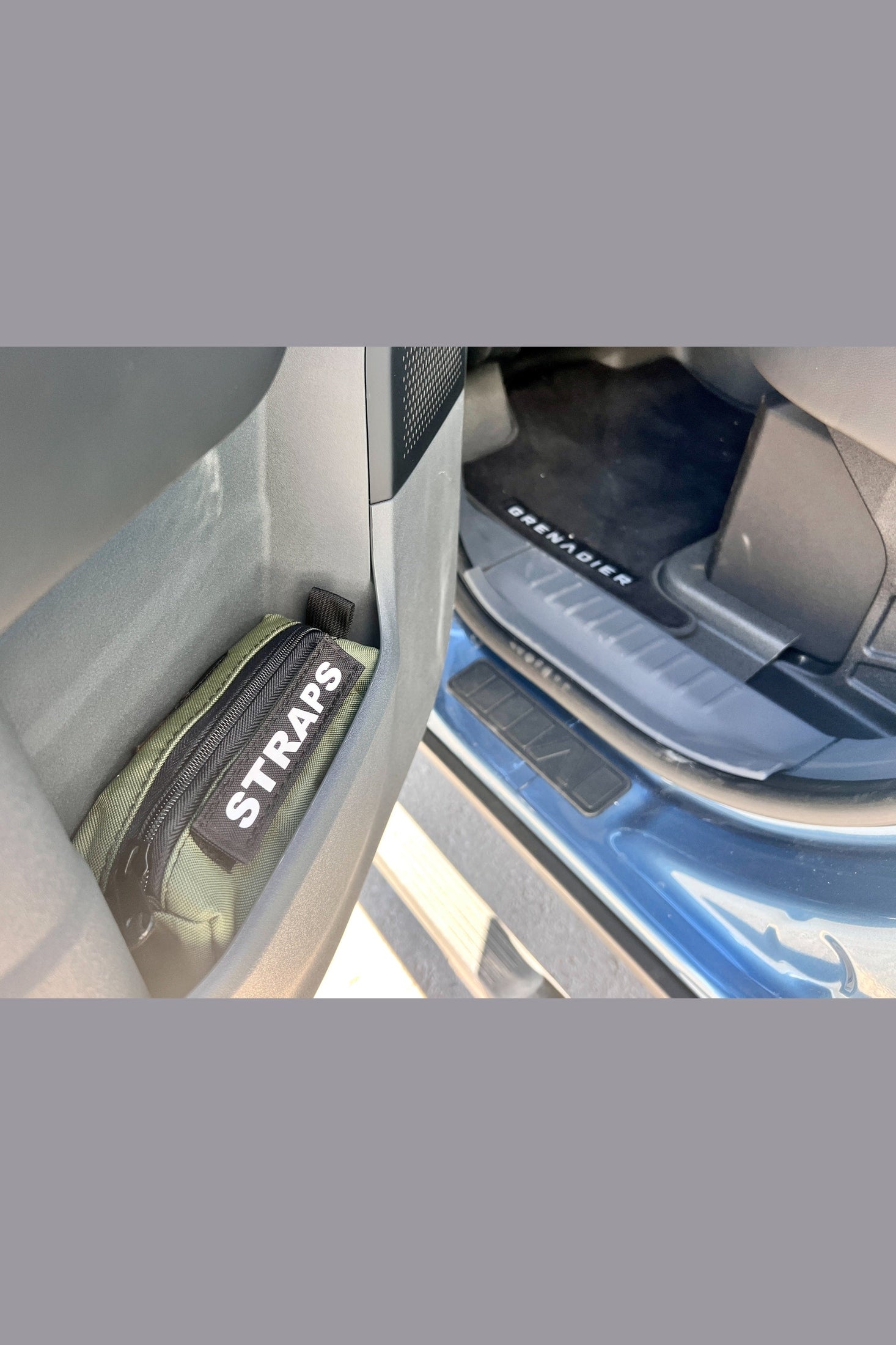 INEOS Grenadier Door Storage Cubby Small Pouch - 8"x3"x4" PAIR