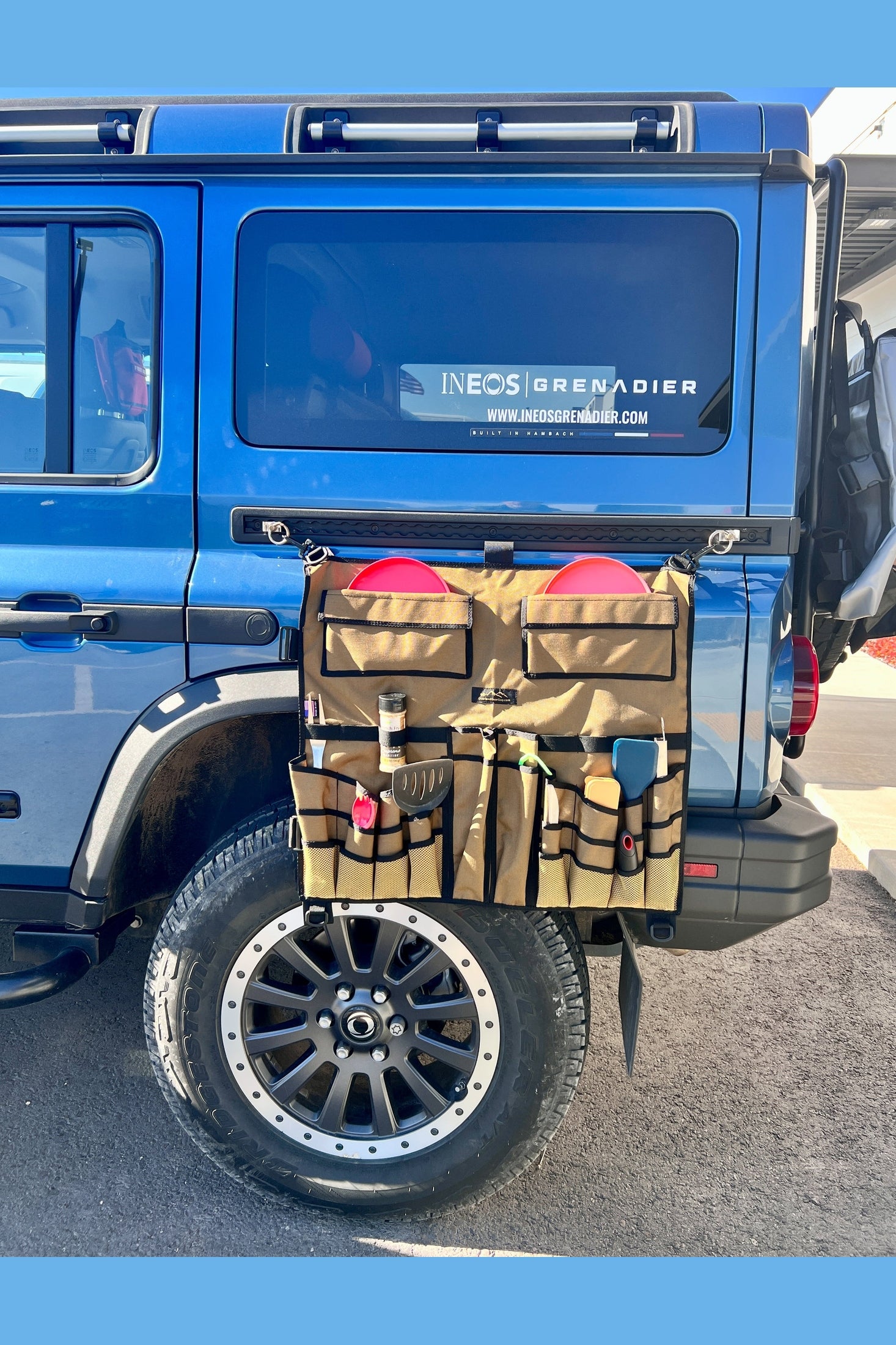 INEOS Grenadier Overlander Utensil Organizer