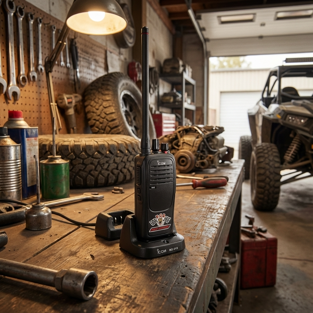 Icom F1000 Hand Held with Rapid Charger