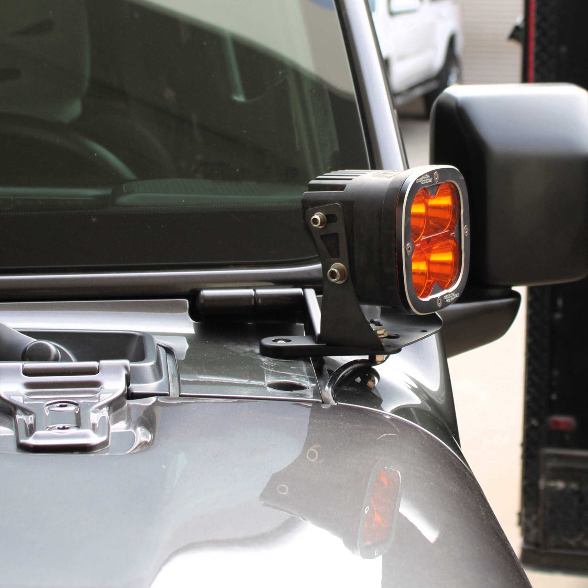 Jeep JL Ditch Bracket - Heavy Duty POD Light Mounts for Wrangler JL