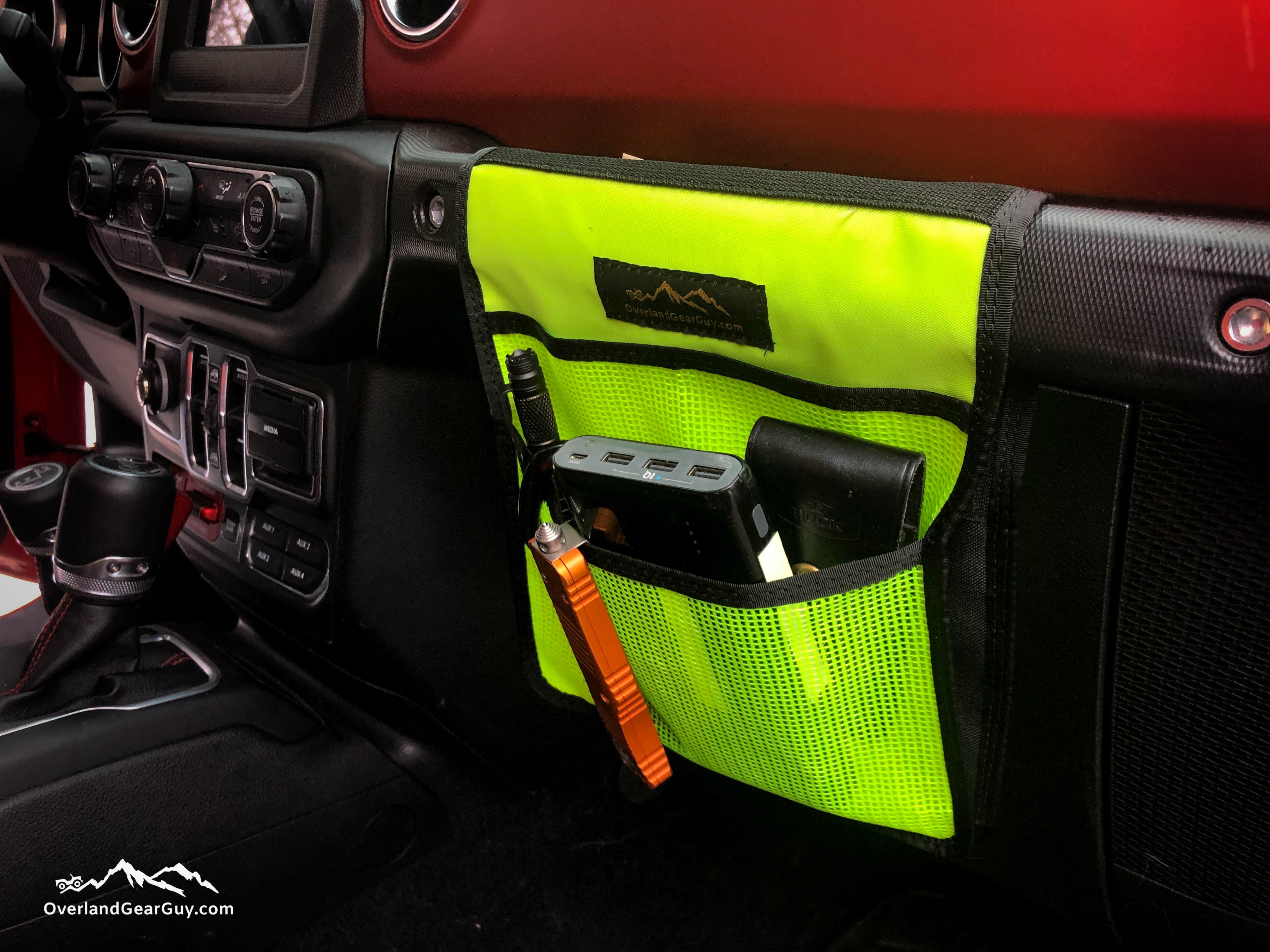 Jeep Grab Handle Mesh Flat Pocket