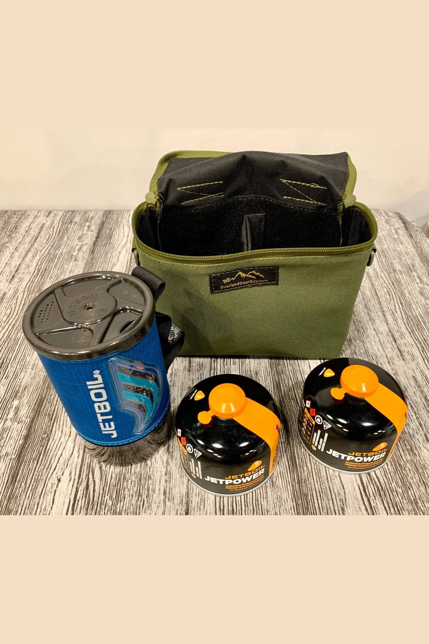 MOLLE JetBoil Pouch Dual Propane Bottle Pouch