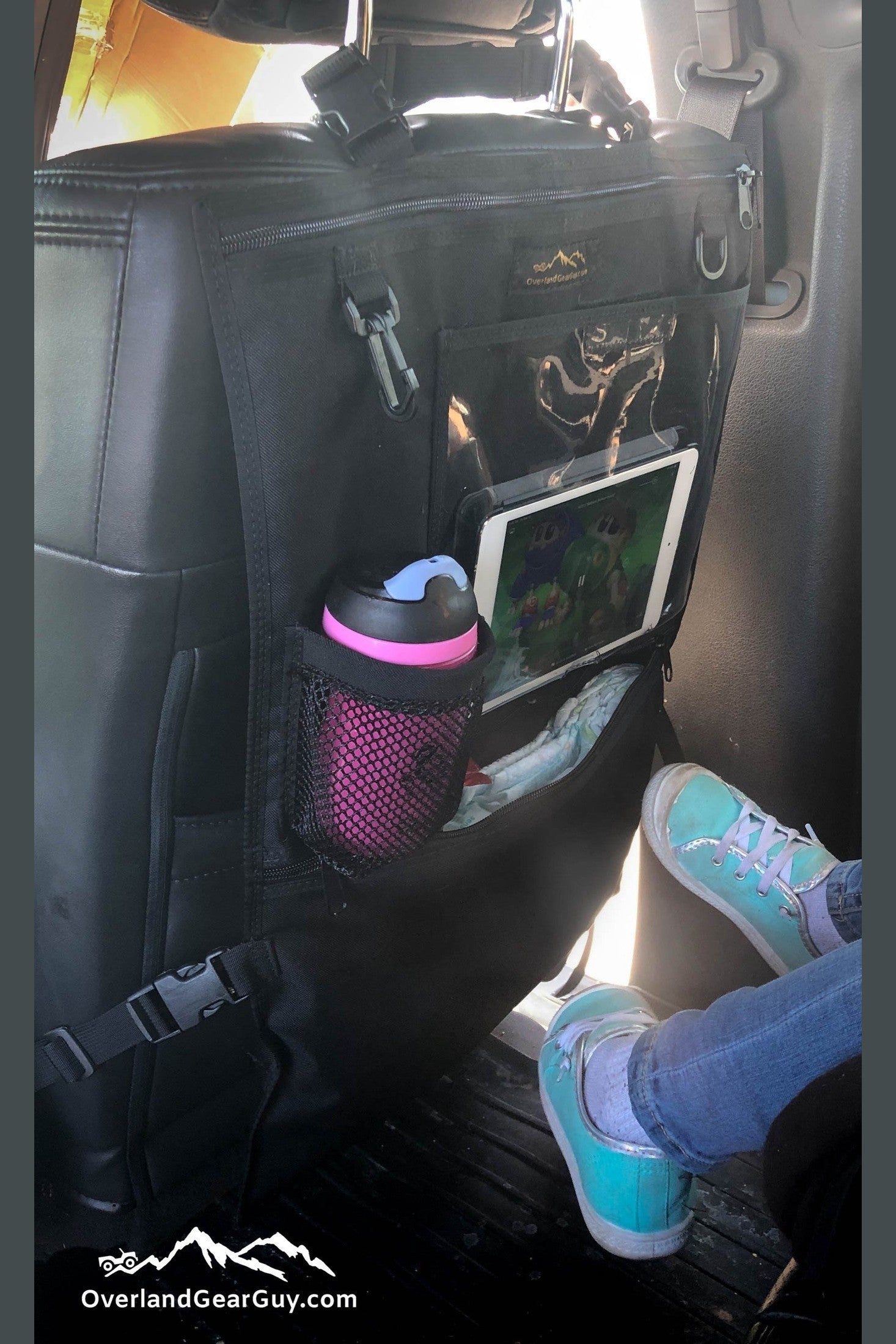 Kid Caddy Seat Organizer