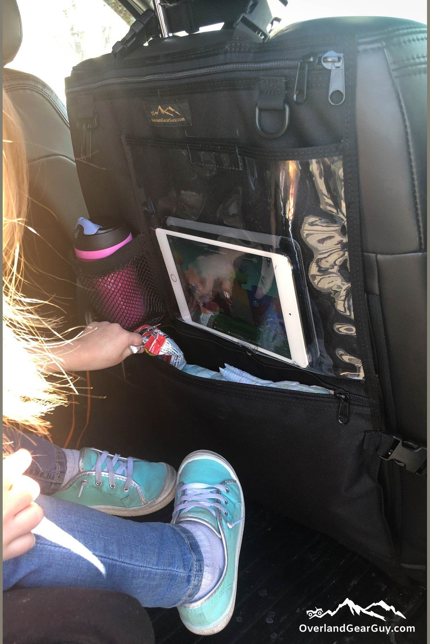 Kid Caddy Seat Organizer
