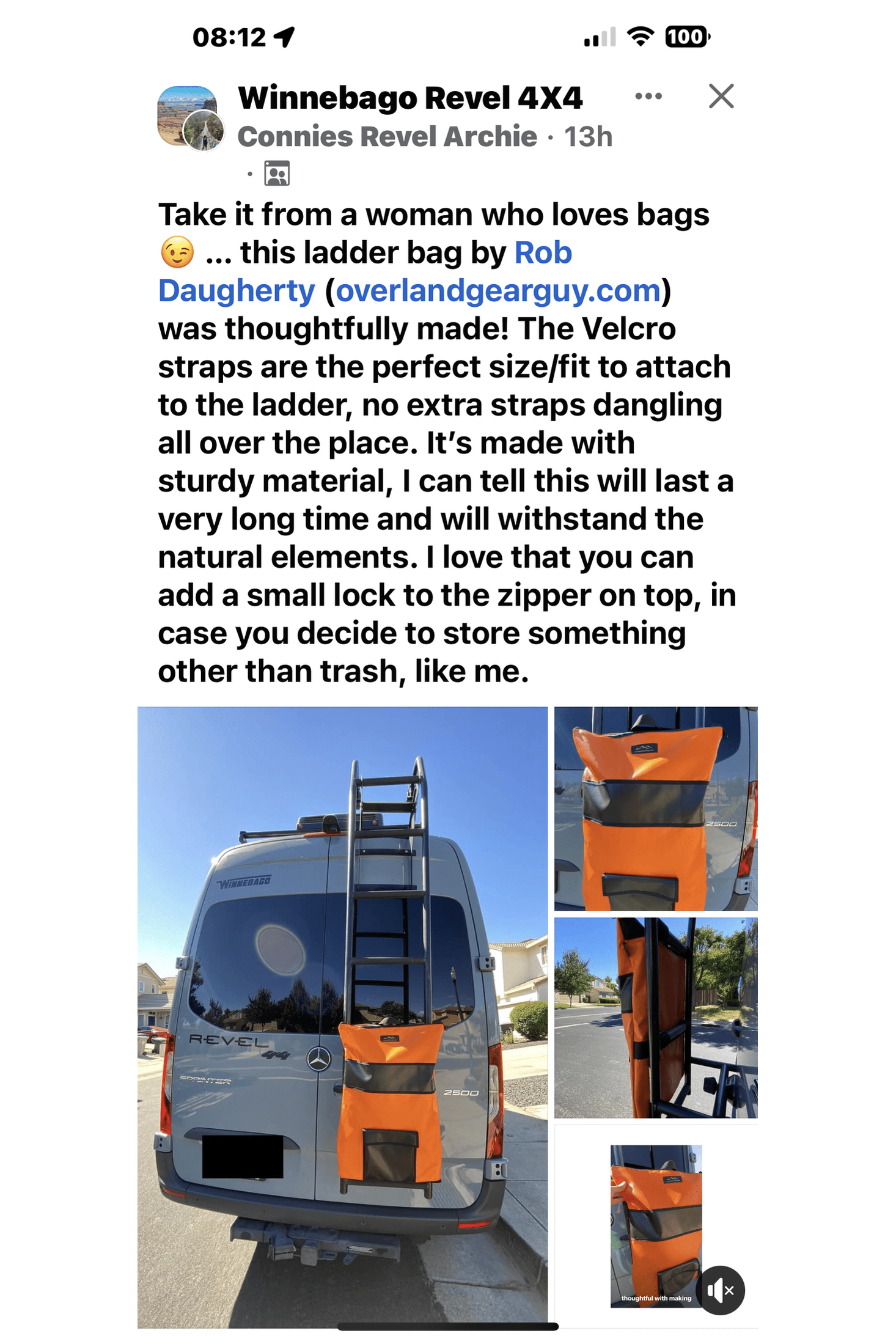 INEOS Grenadier  Ladder Trash Bag - 24 inch