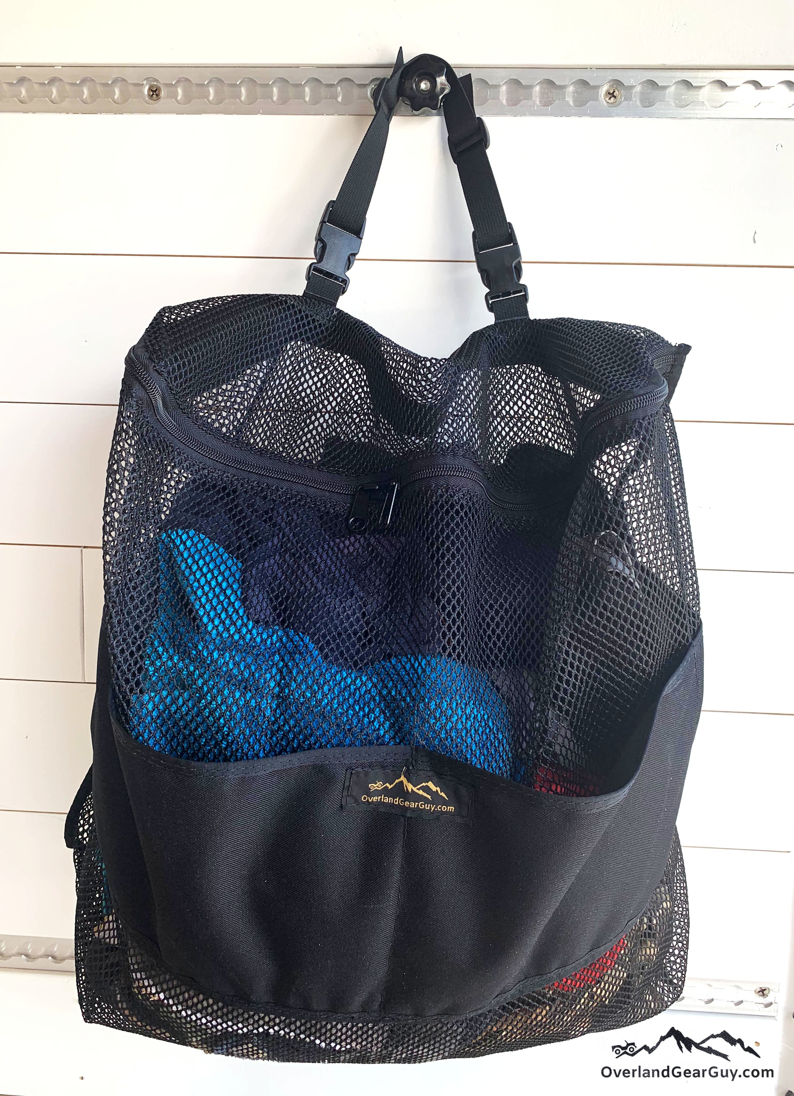 Mesh Overland Laundry Bag for Organized and Clean Gear Storage