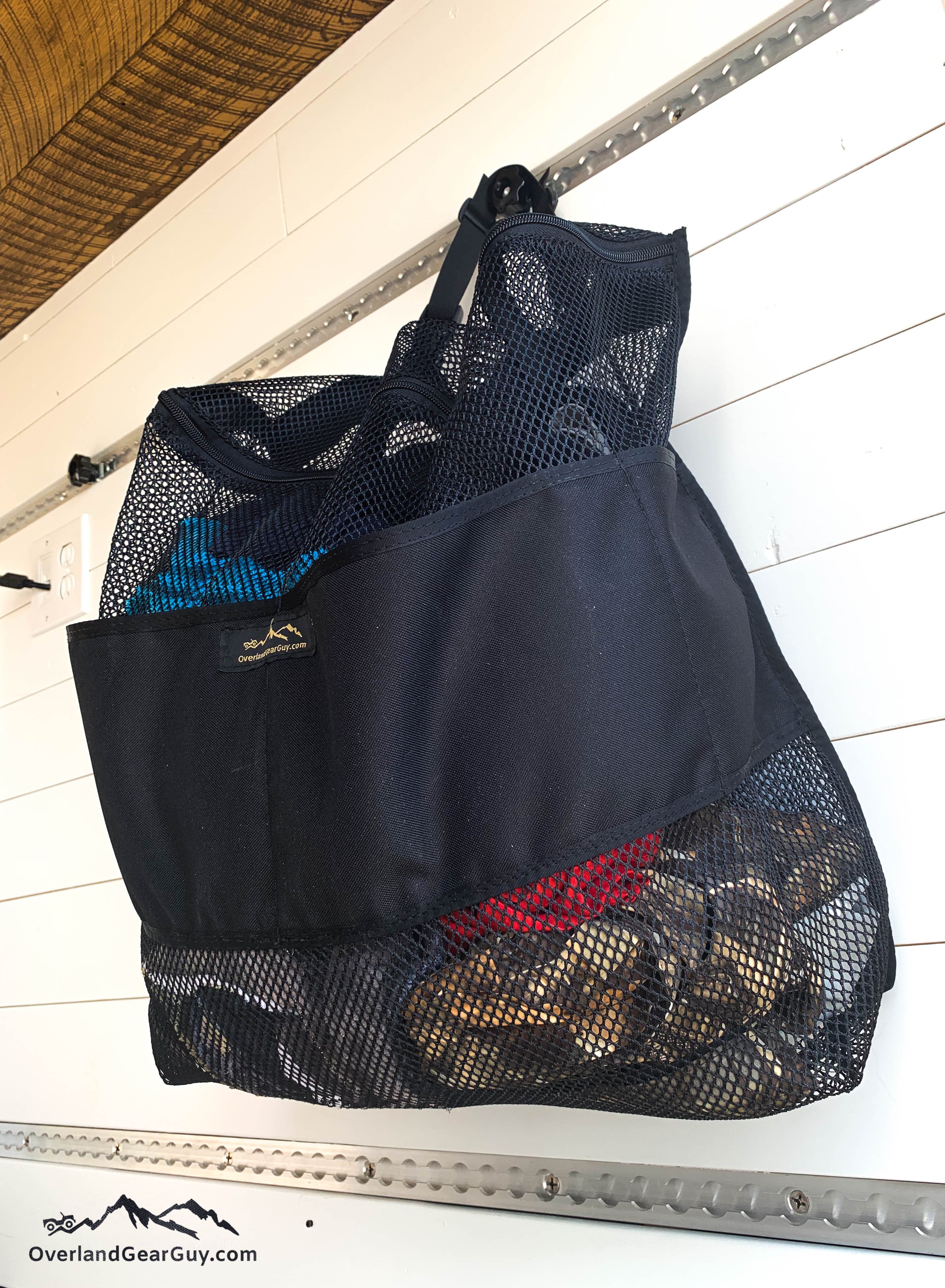 Mesh Overland Laundry Bag for Organized and Clean Gear Storage