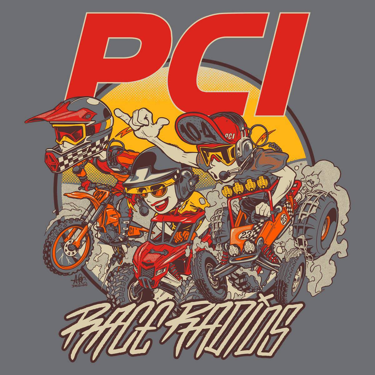 PCI Sandstorm Hoodie - PCI Race Radios