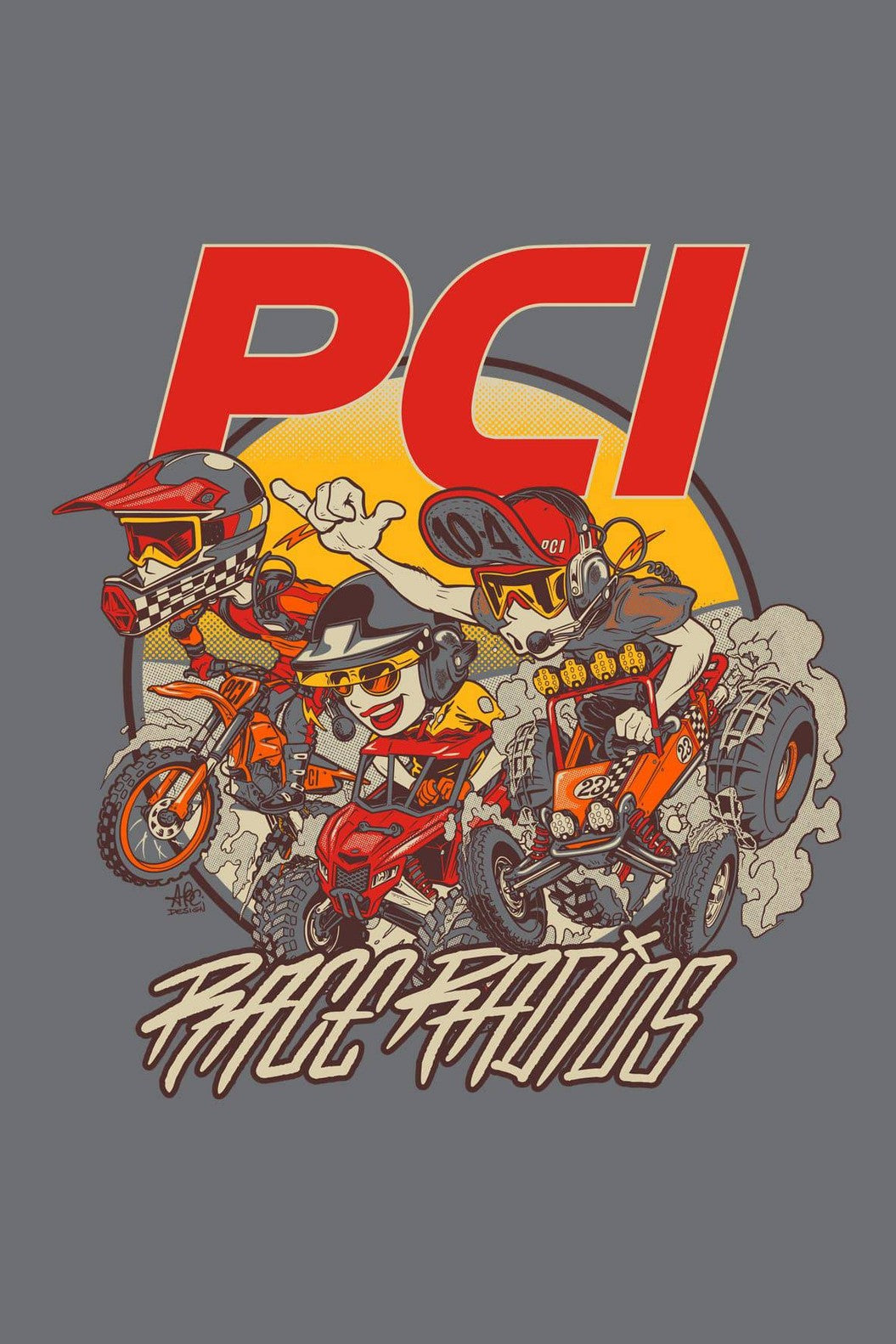 Embrace the dunes with the PCI Sandstorm Shirt: Classic Tee