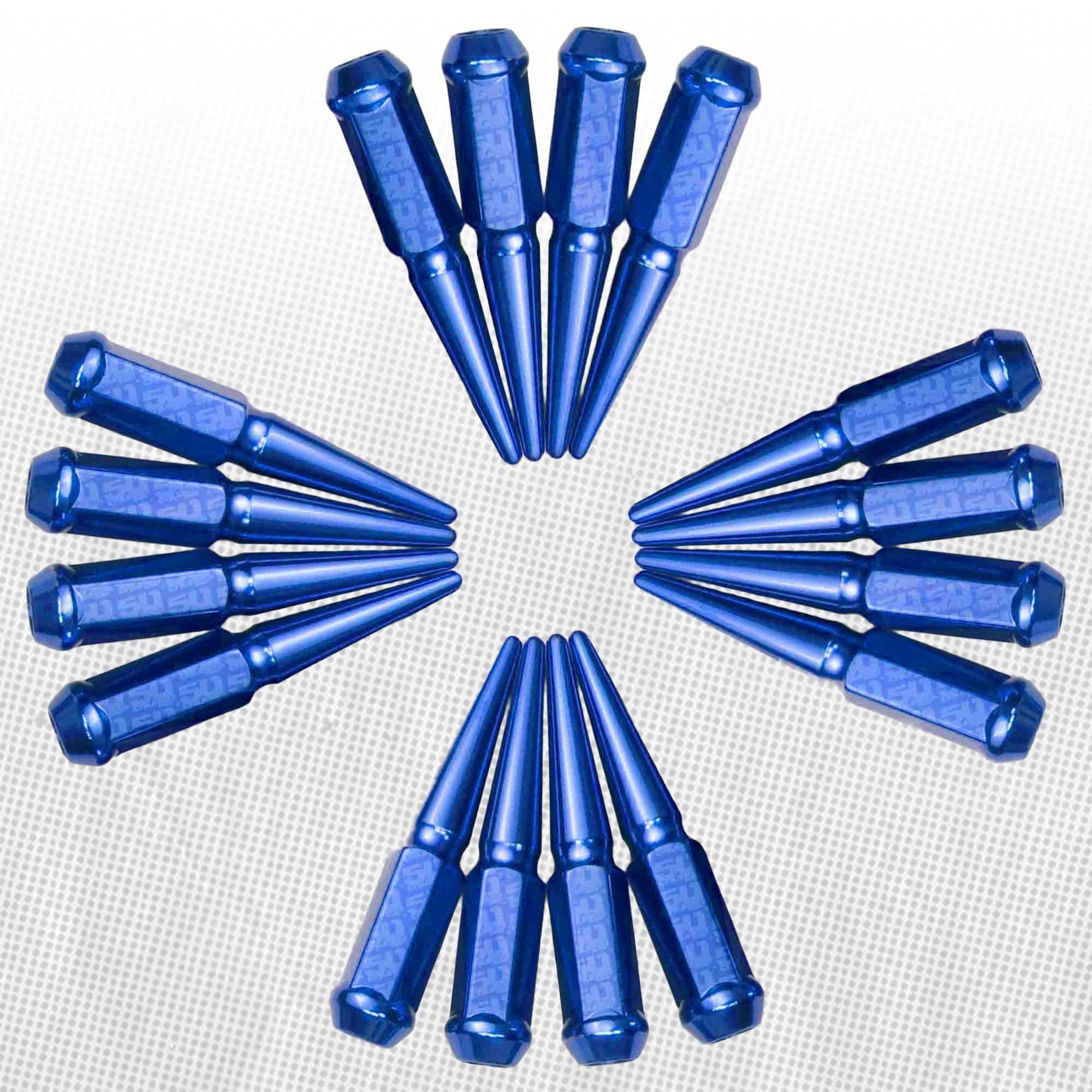 1/2 Inch Extended Spike Lug Nuts - 60 Degree Taper Seat