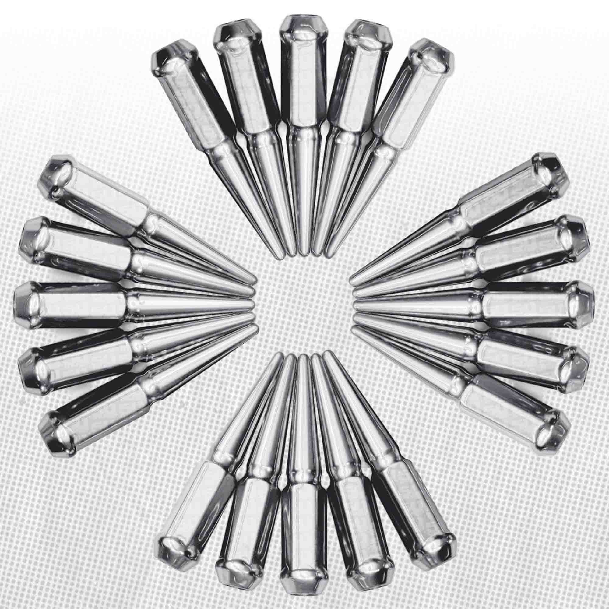 9/16 Extended Spike Lug Nuts - 60 Degree Taper Seat