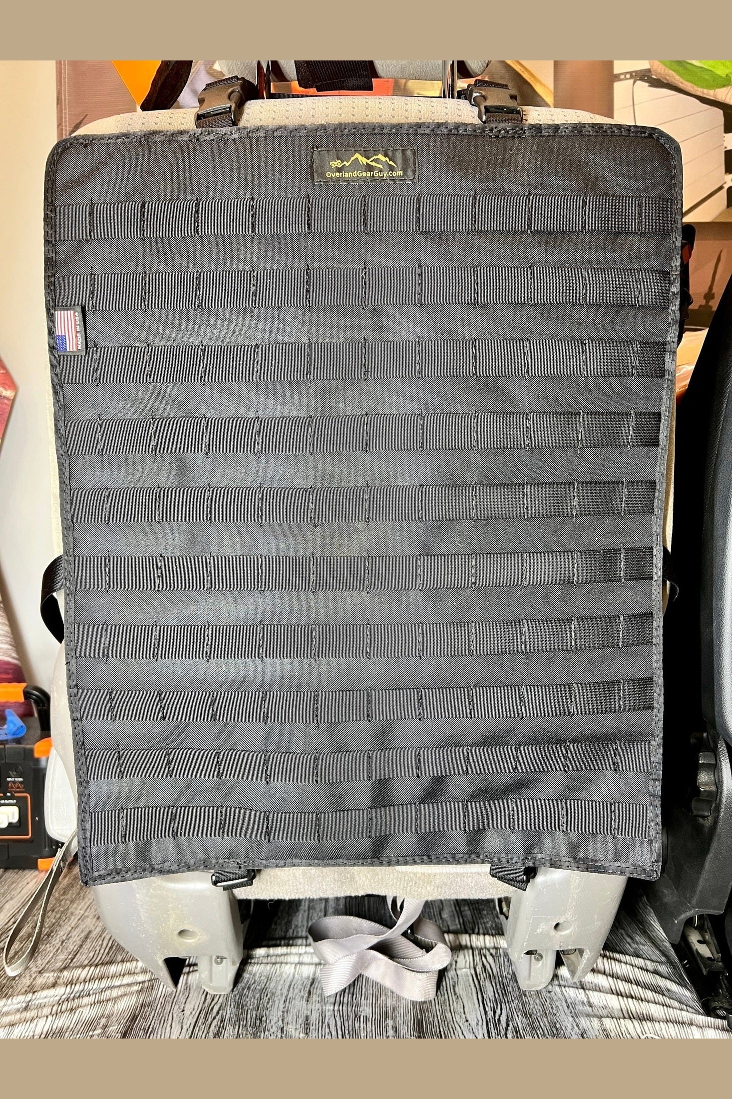 Molle Panel Seat Organizer