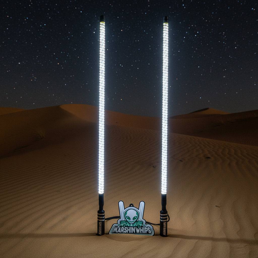 V2 Whips - Durable Off-Road Lighting Set with Easy Install