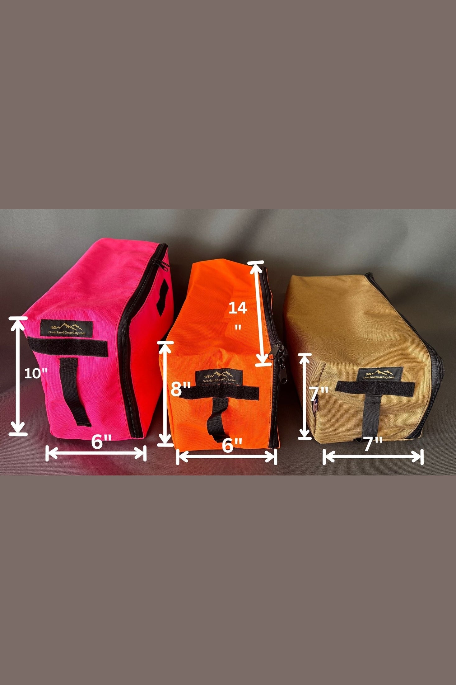 Van Overhead Storage Locker Divider Bags