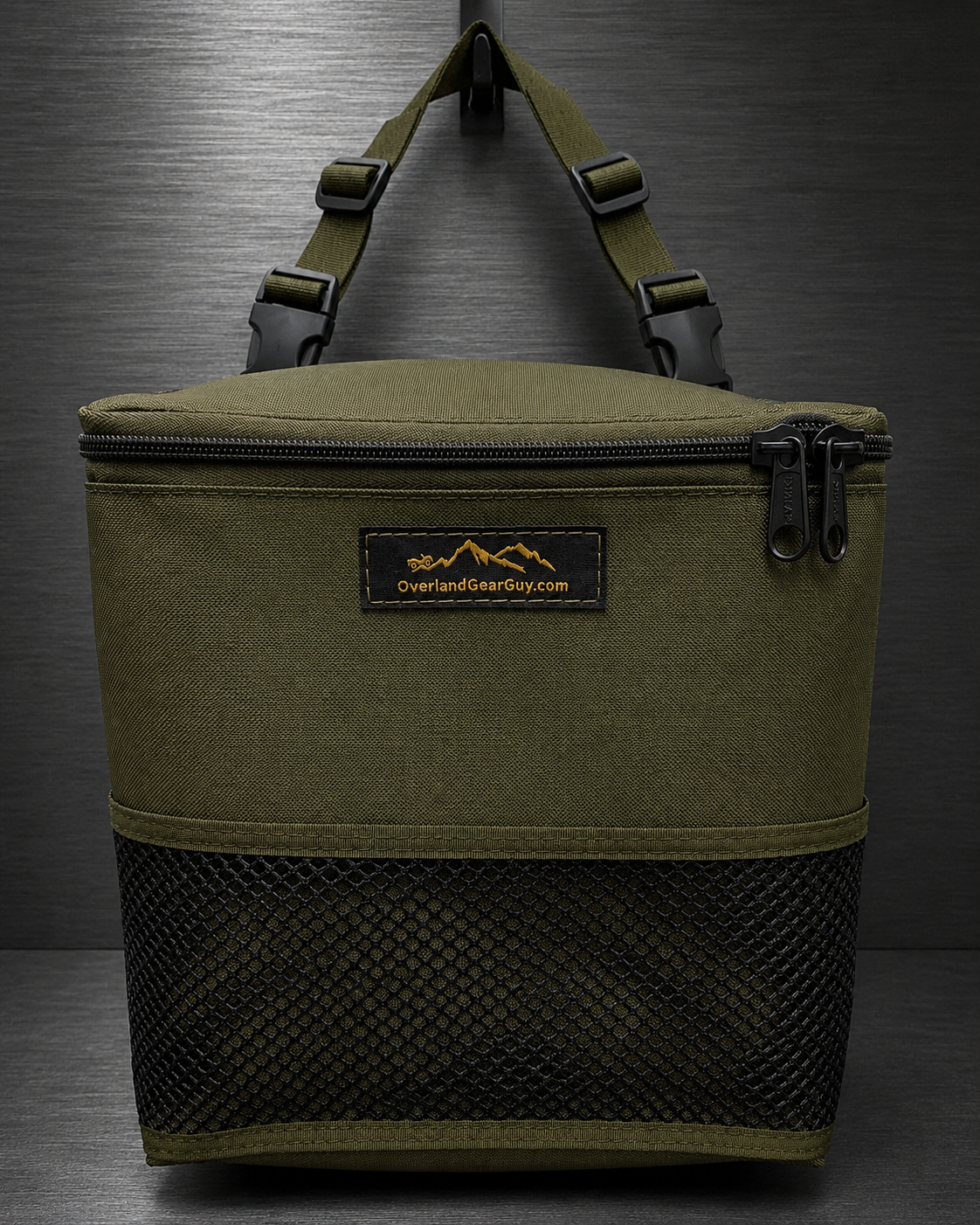Bolsa de basura mediana para reposacabezas para vehículos limpios y organizados