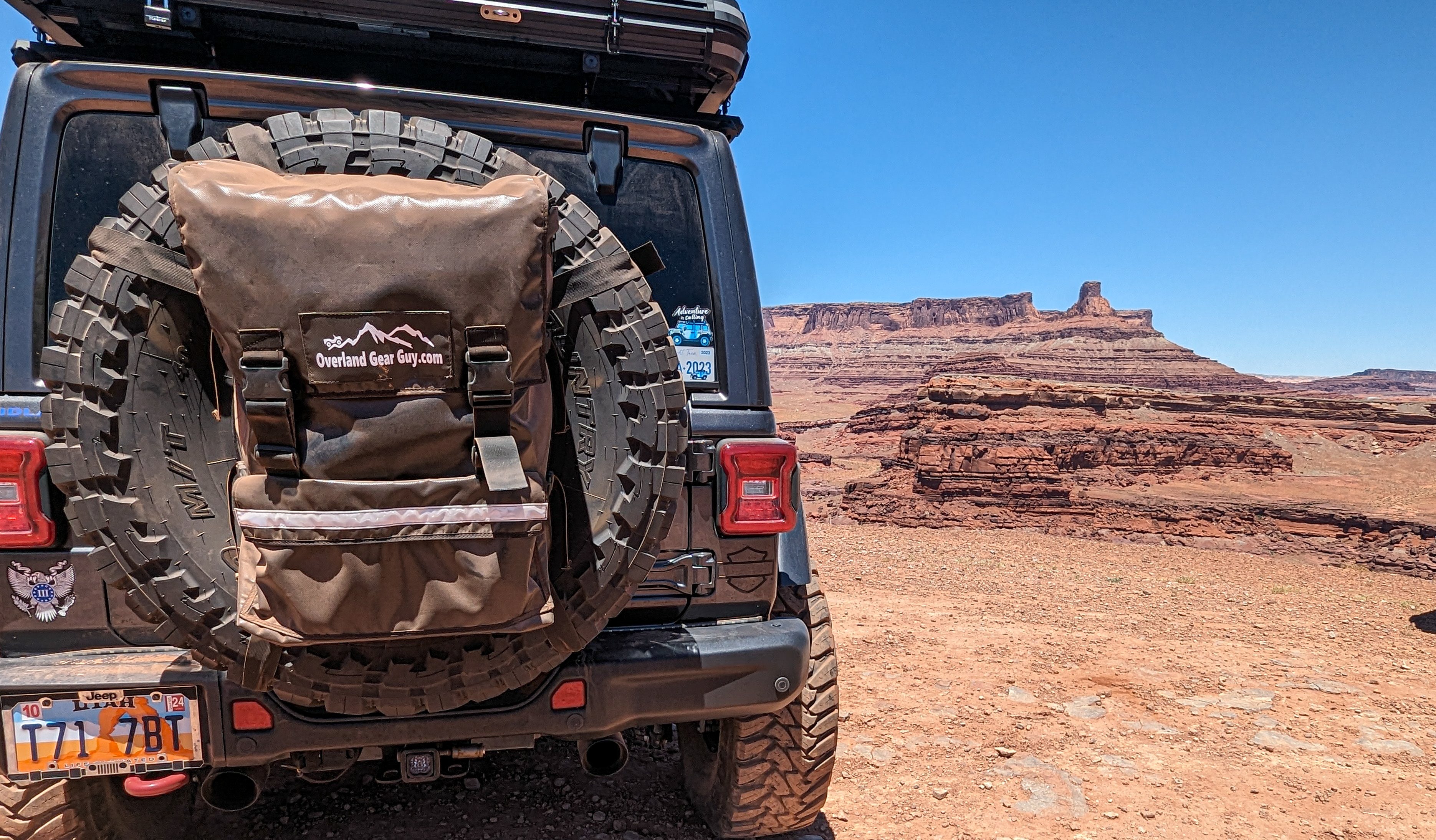 The Max Adventure Spare Tire Trash Bag