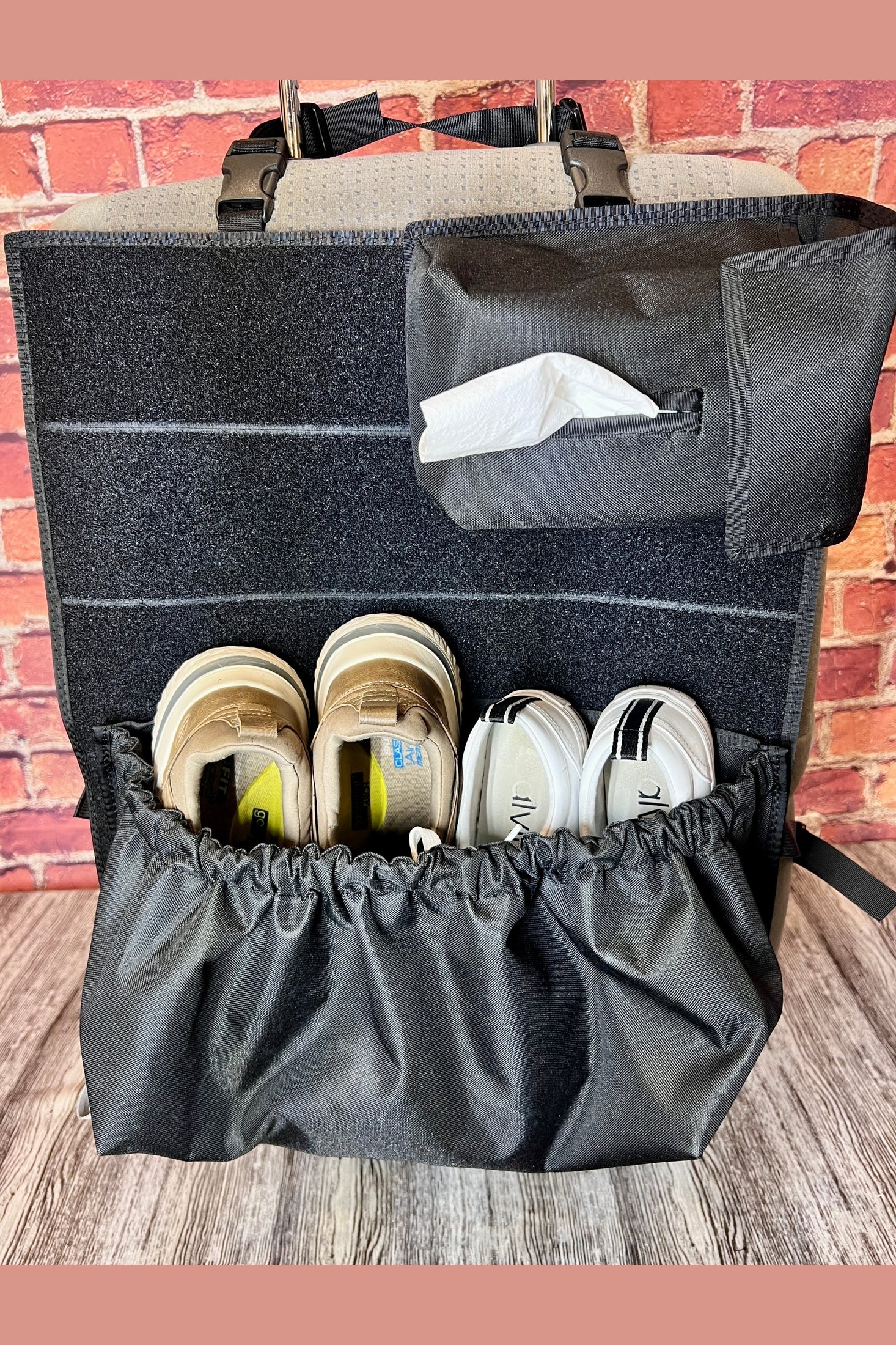 Modular Velcro - Shoe Organizer Pouch