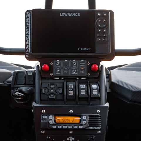 CanAm X3 Elite FS and HDS Live 7 GPS Billet Bracket