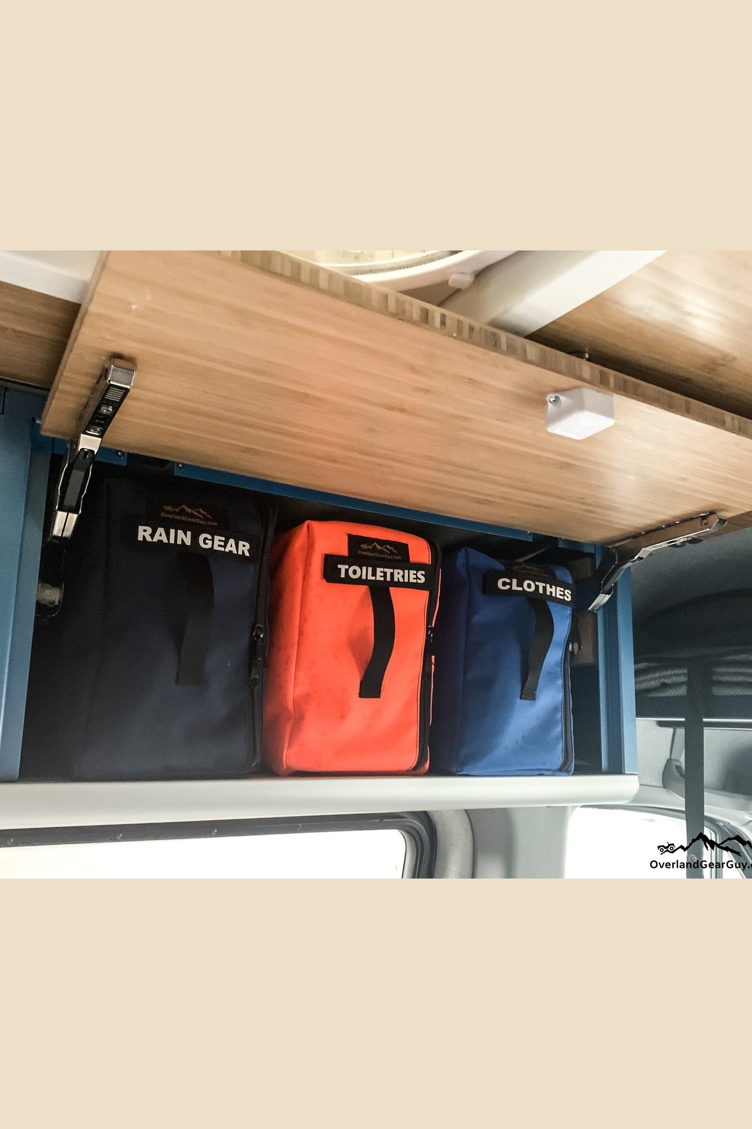 Storyteller Overhead Cabinet Storage Bags