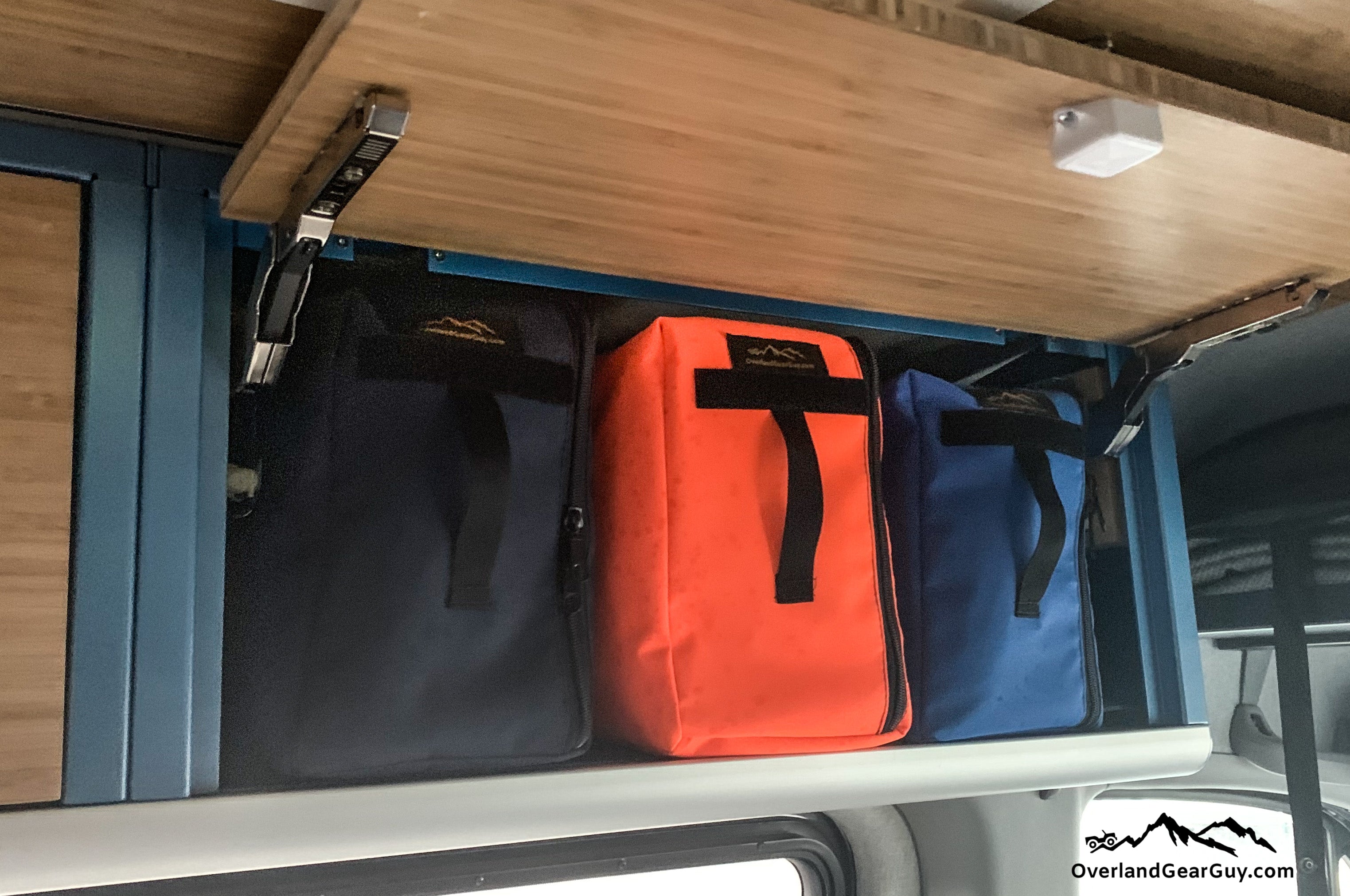 Van Overhead Storage Locker Divider Bags